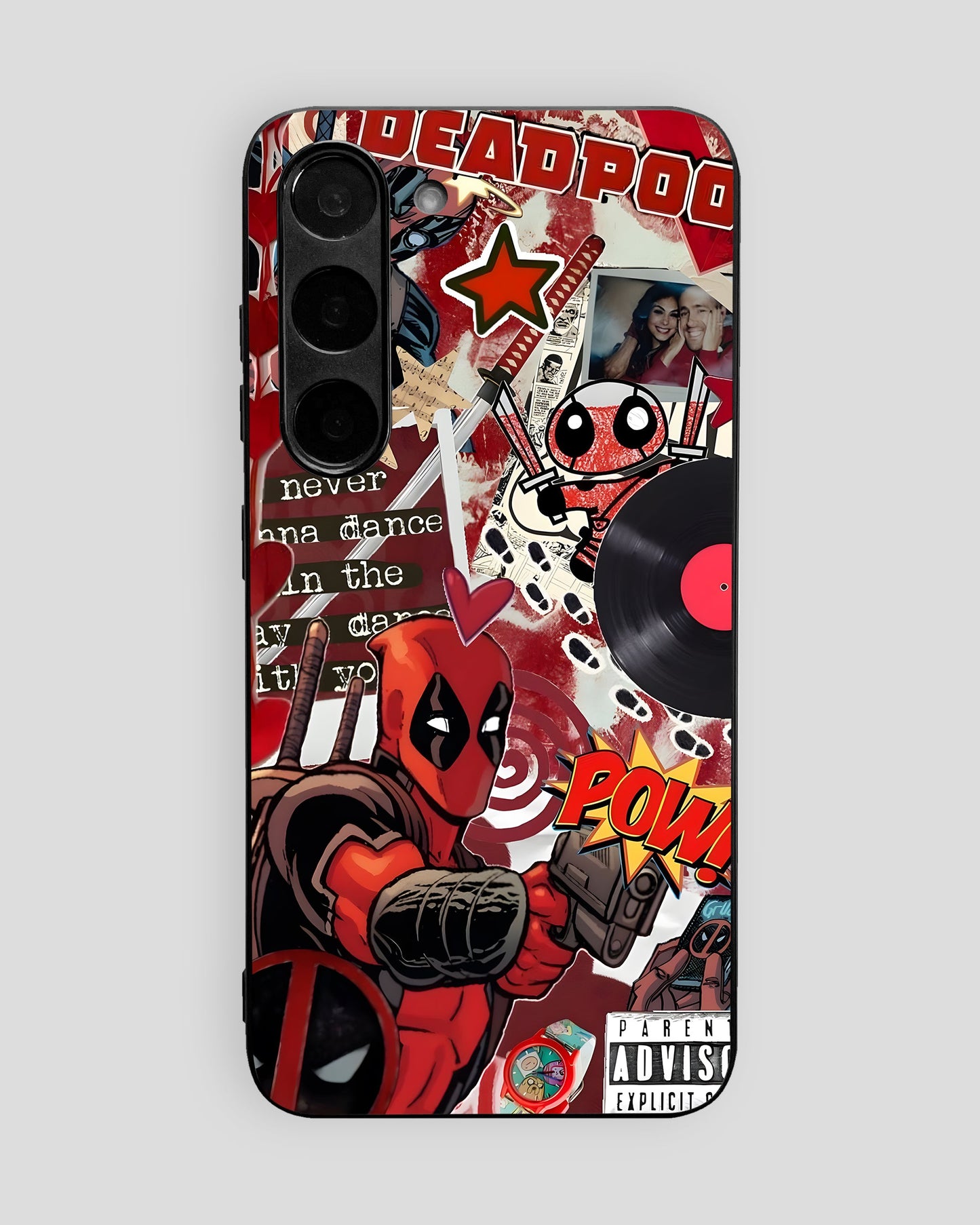 Marvel Glass Mobile Cover