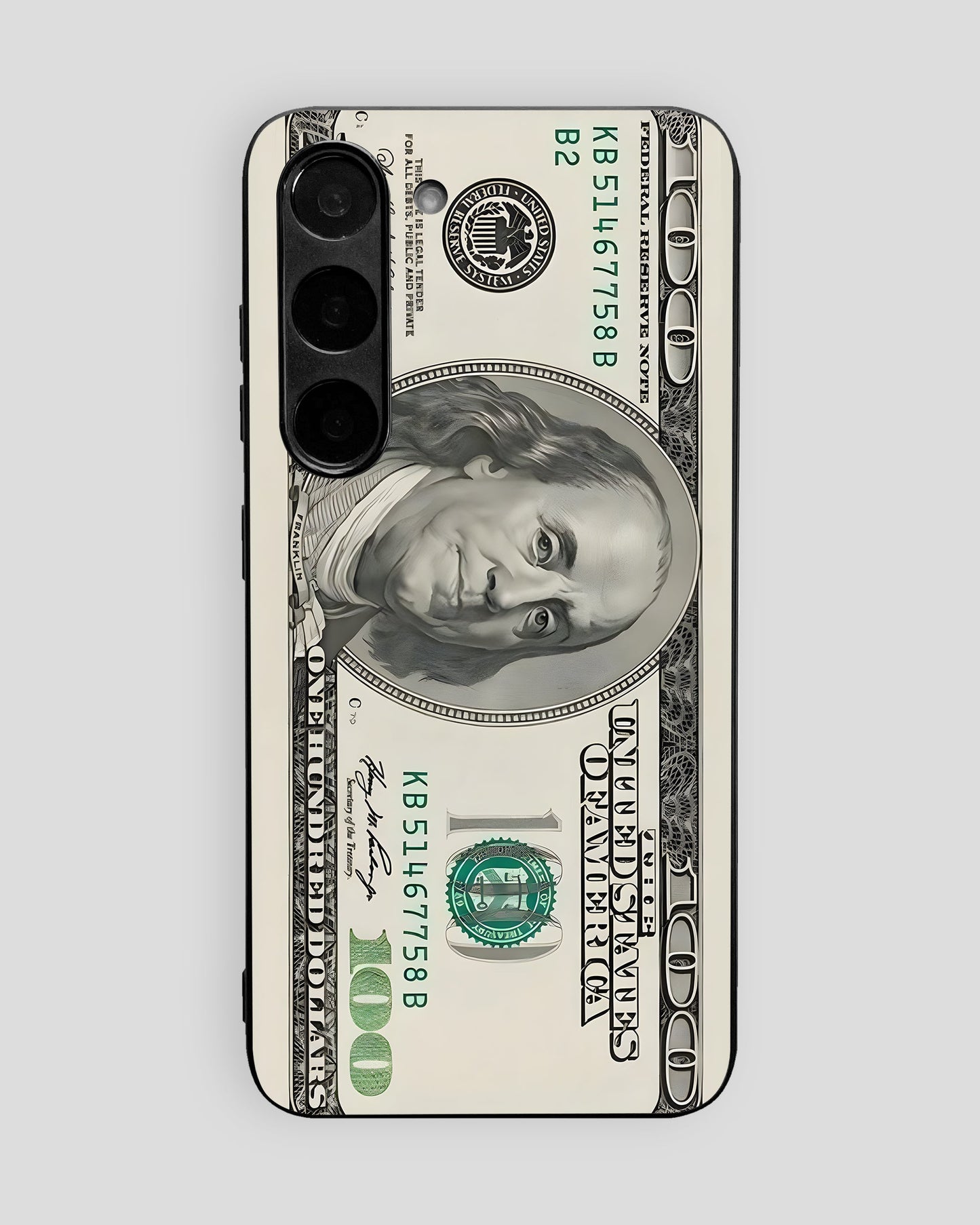 Dollar Glass Mobile Cover