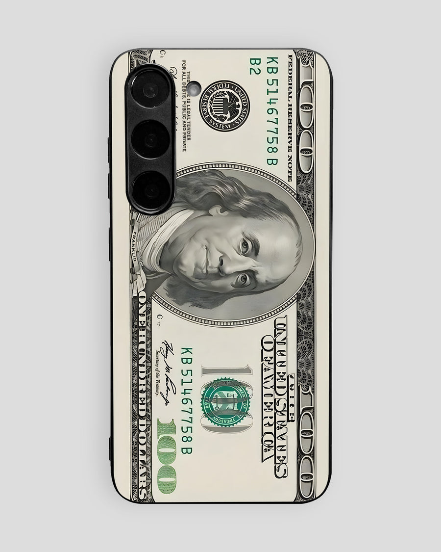 Dollar Glass Mobile Cover