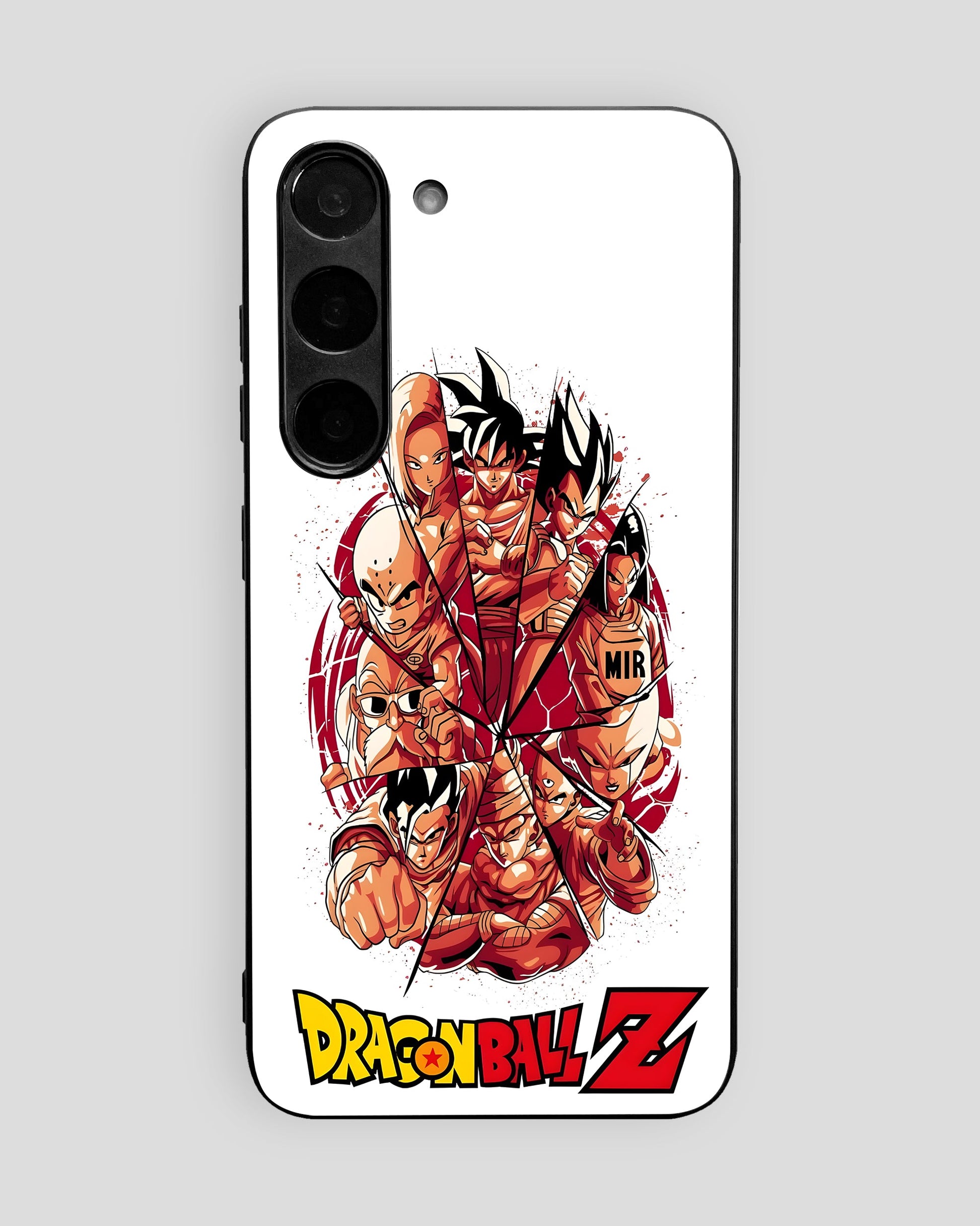 Dragon Ball Z Glass Mobile Cover