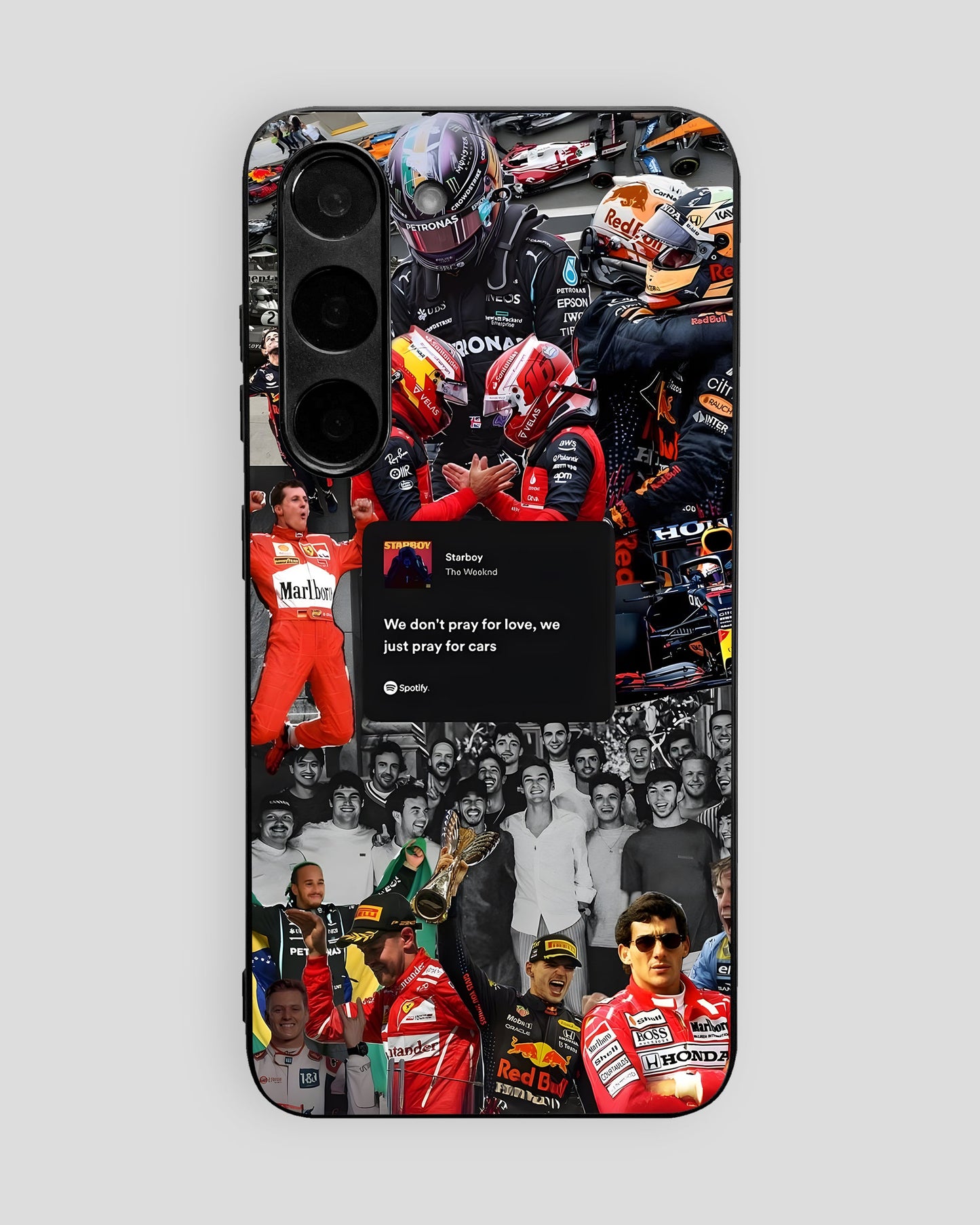 Formula 1 Glass Mobile Cover