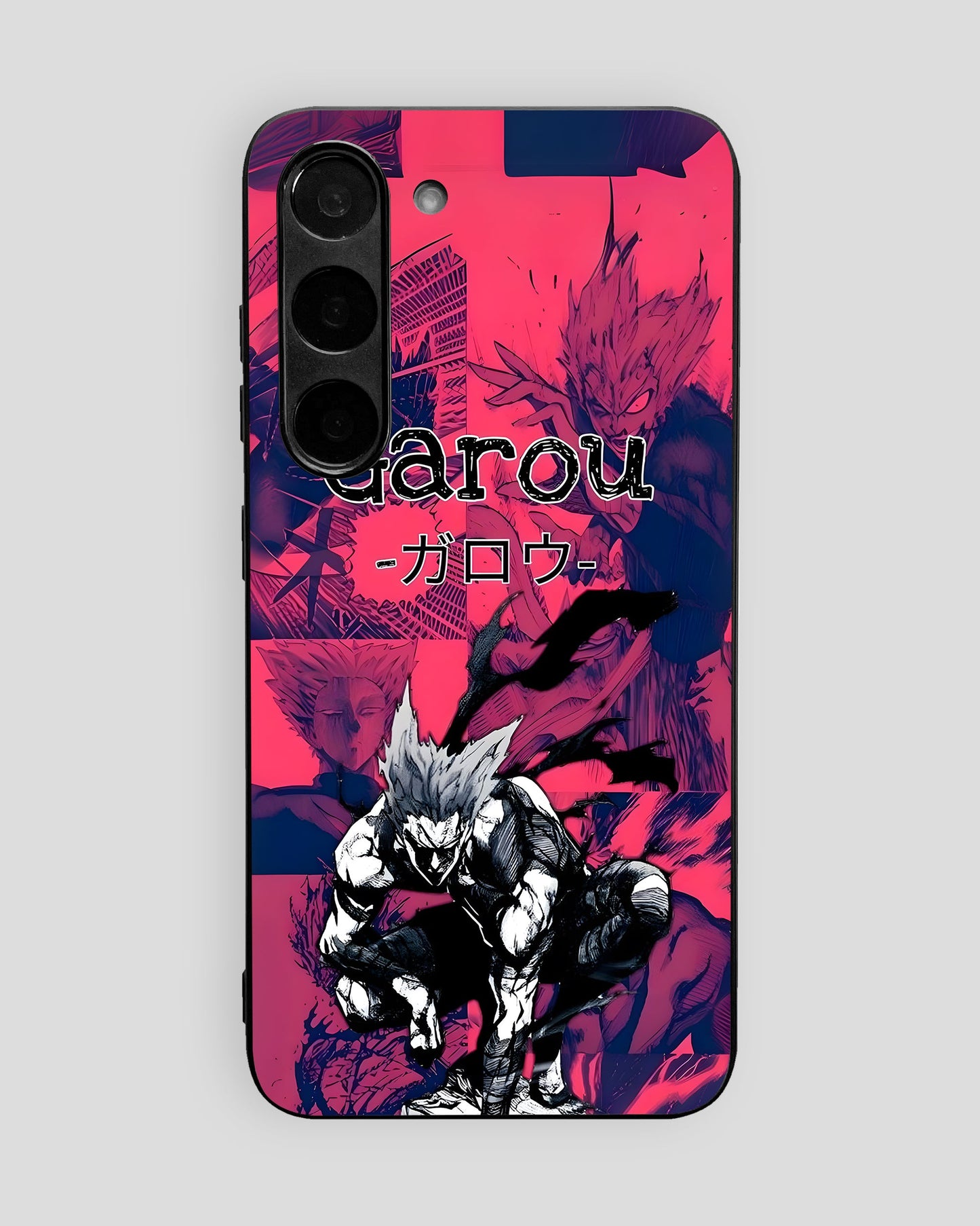 One Punch Man Glass Mobile Cover