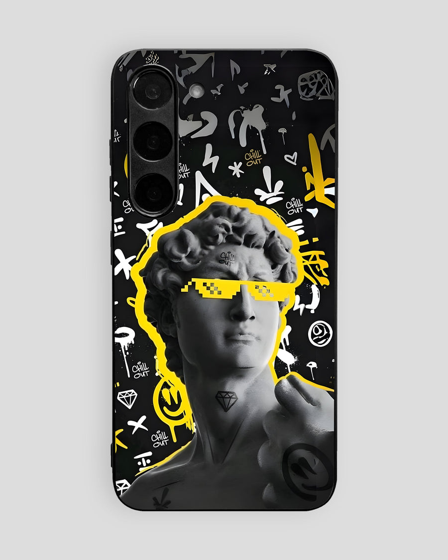 Modernism Glass Mobile Cover