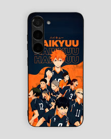 Haikyuu Glass Mobile Cover