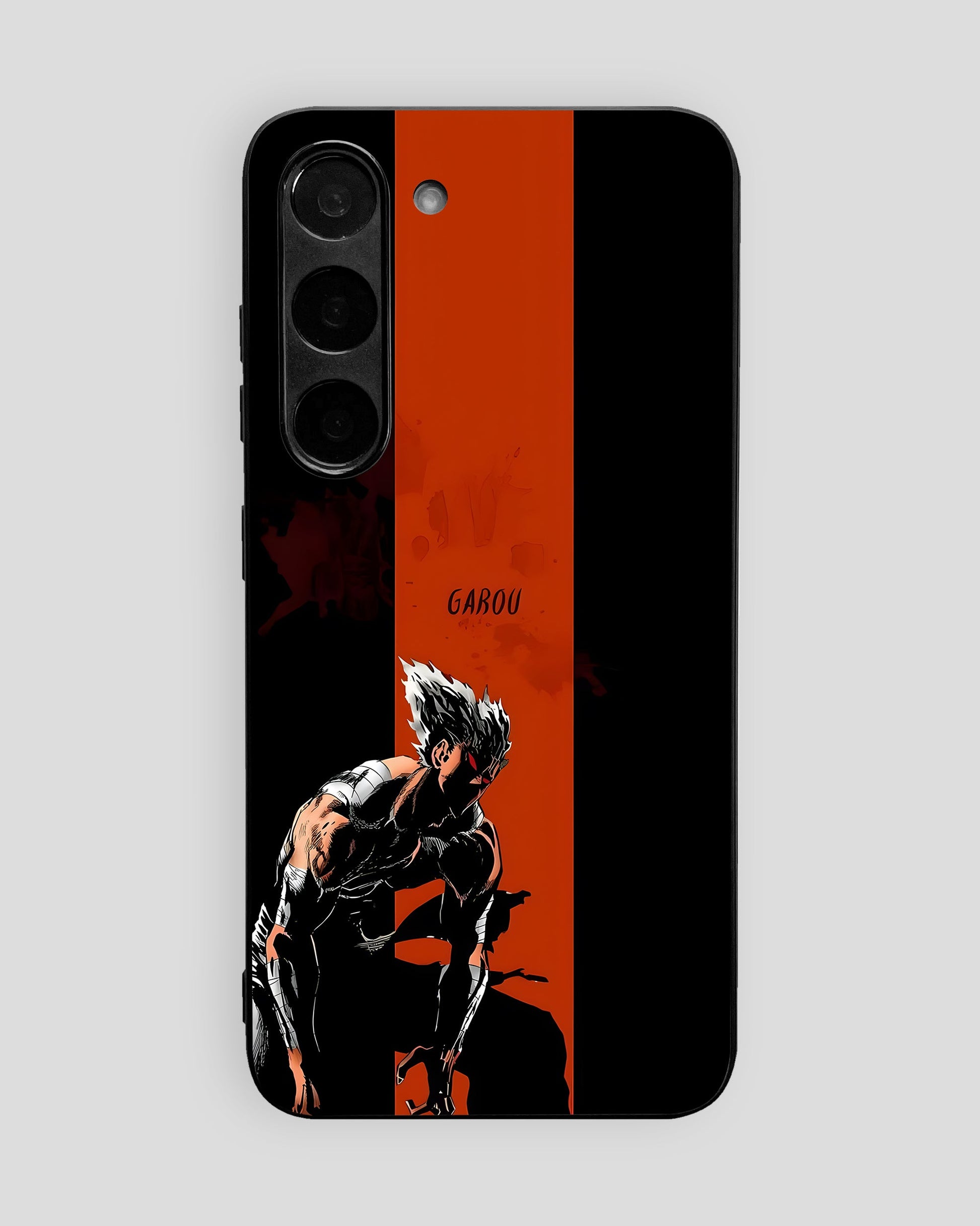 One Punch Man Glass Mobile Cover