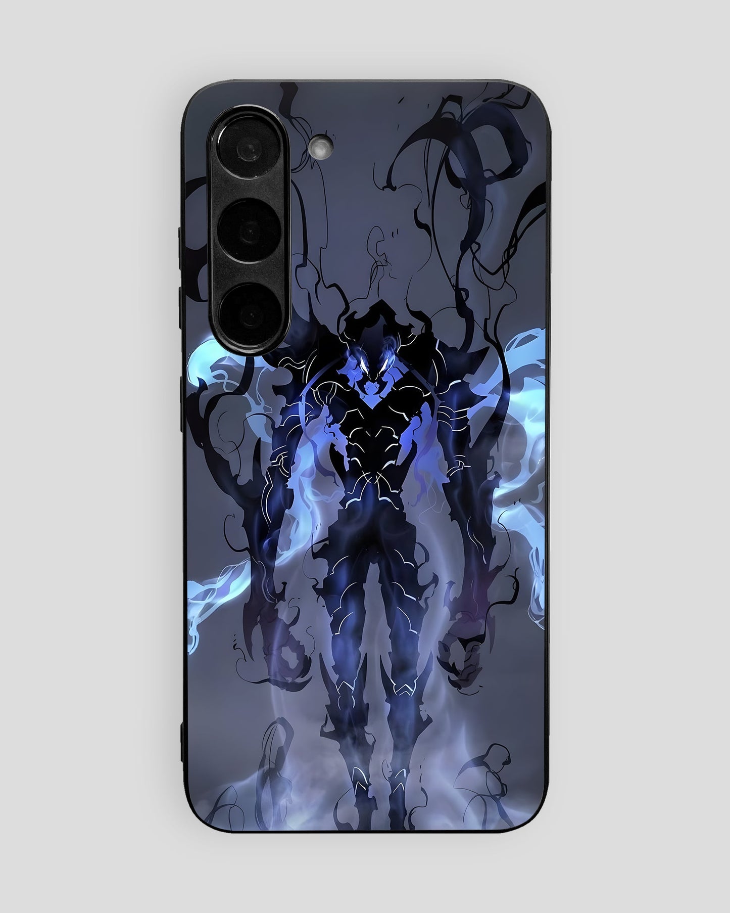 Solo Leveling Glass Mobile Cover