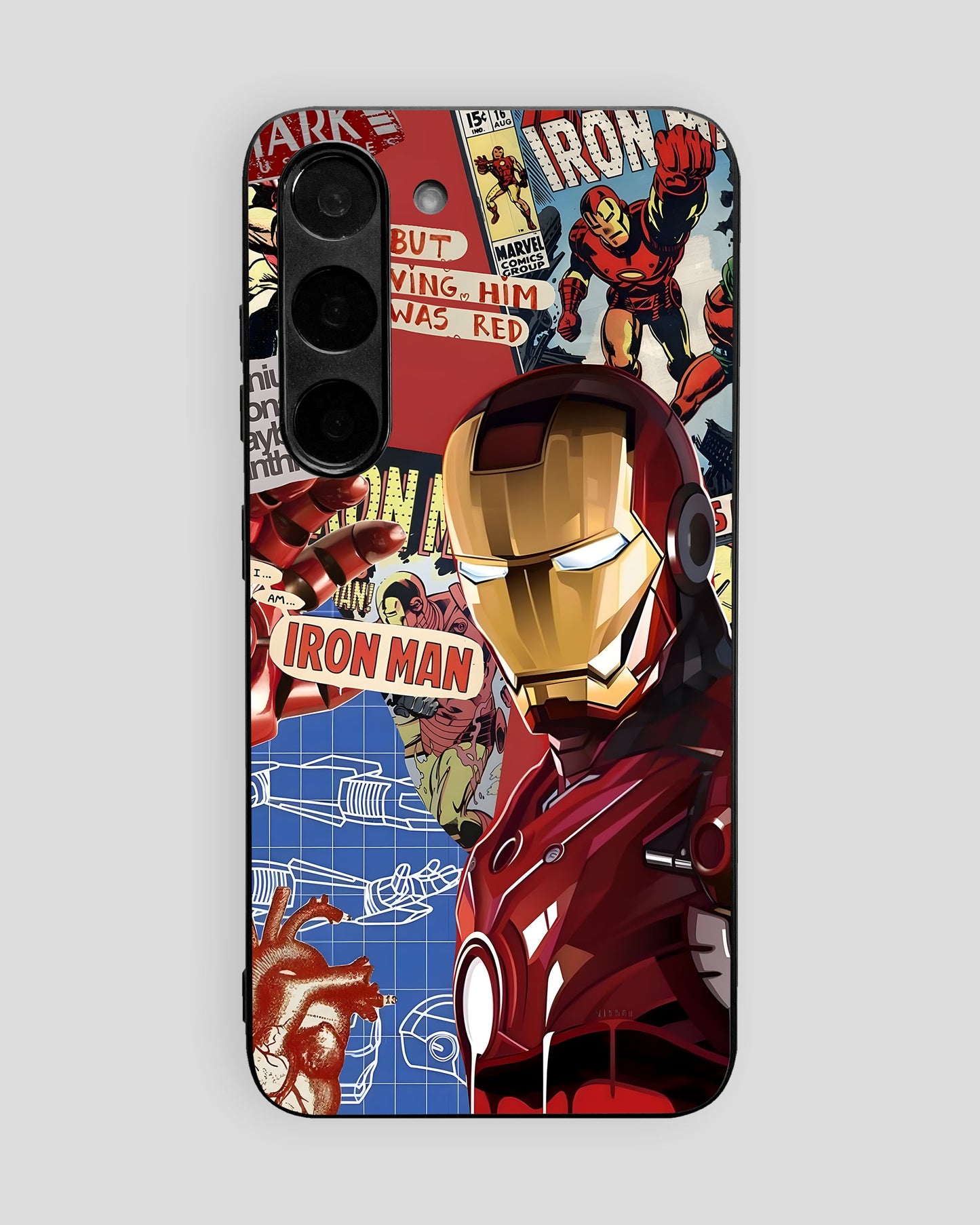 Marvel Glass Mobile Cover