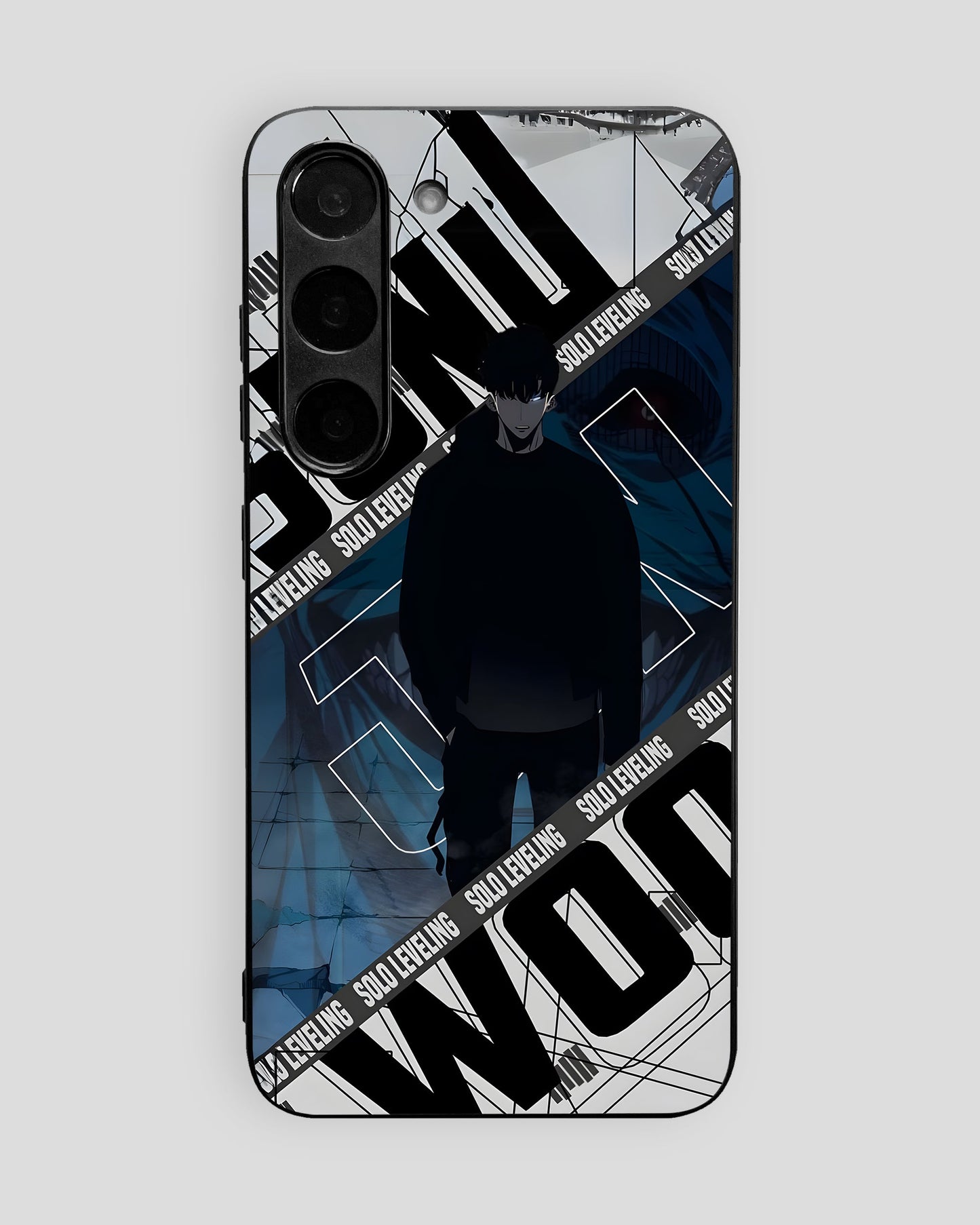 Solo Leveling Glass Mobile Cover