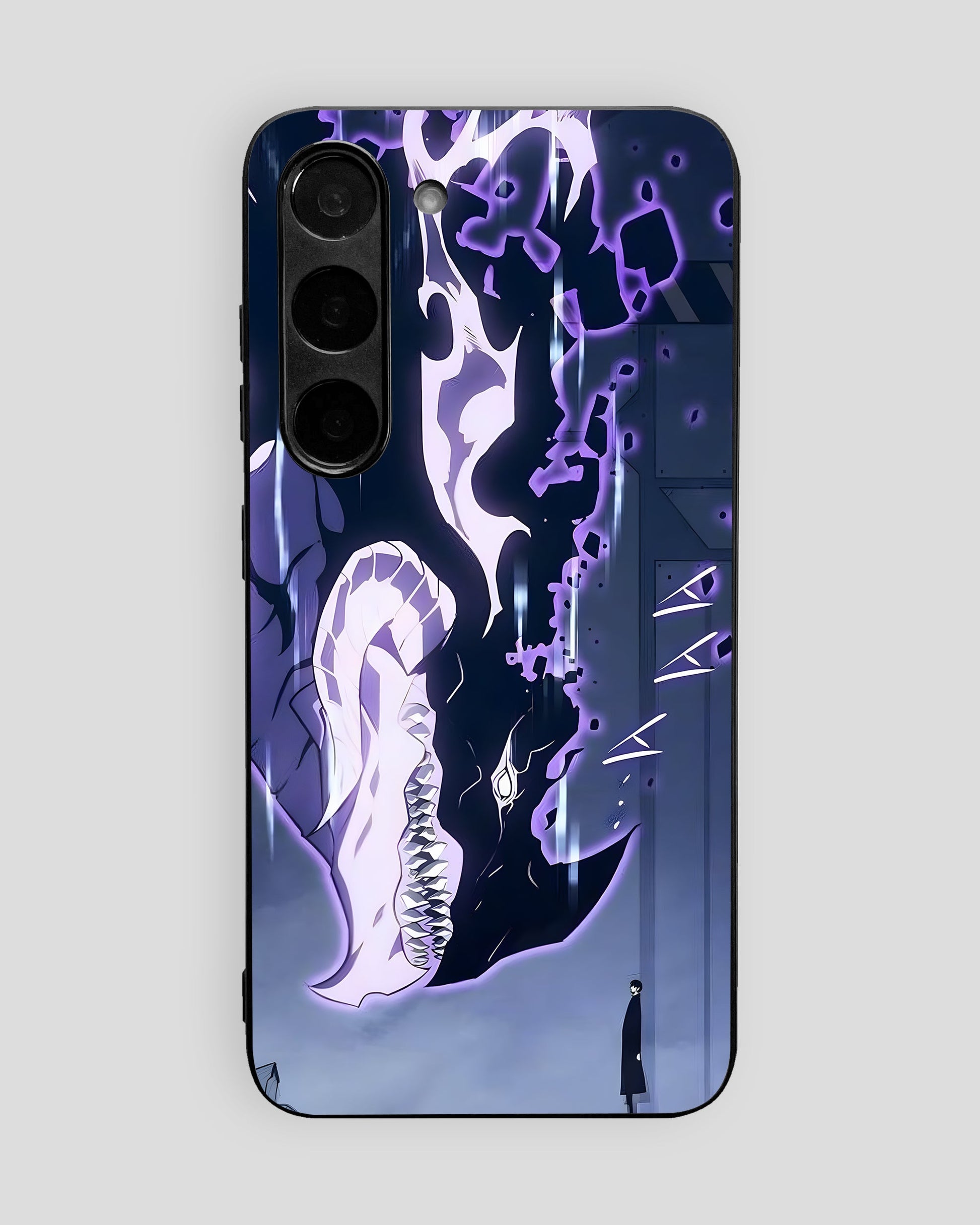 Solo Leveling Glass Mobile Cover