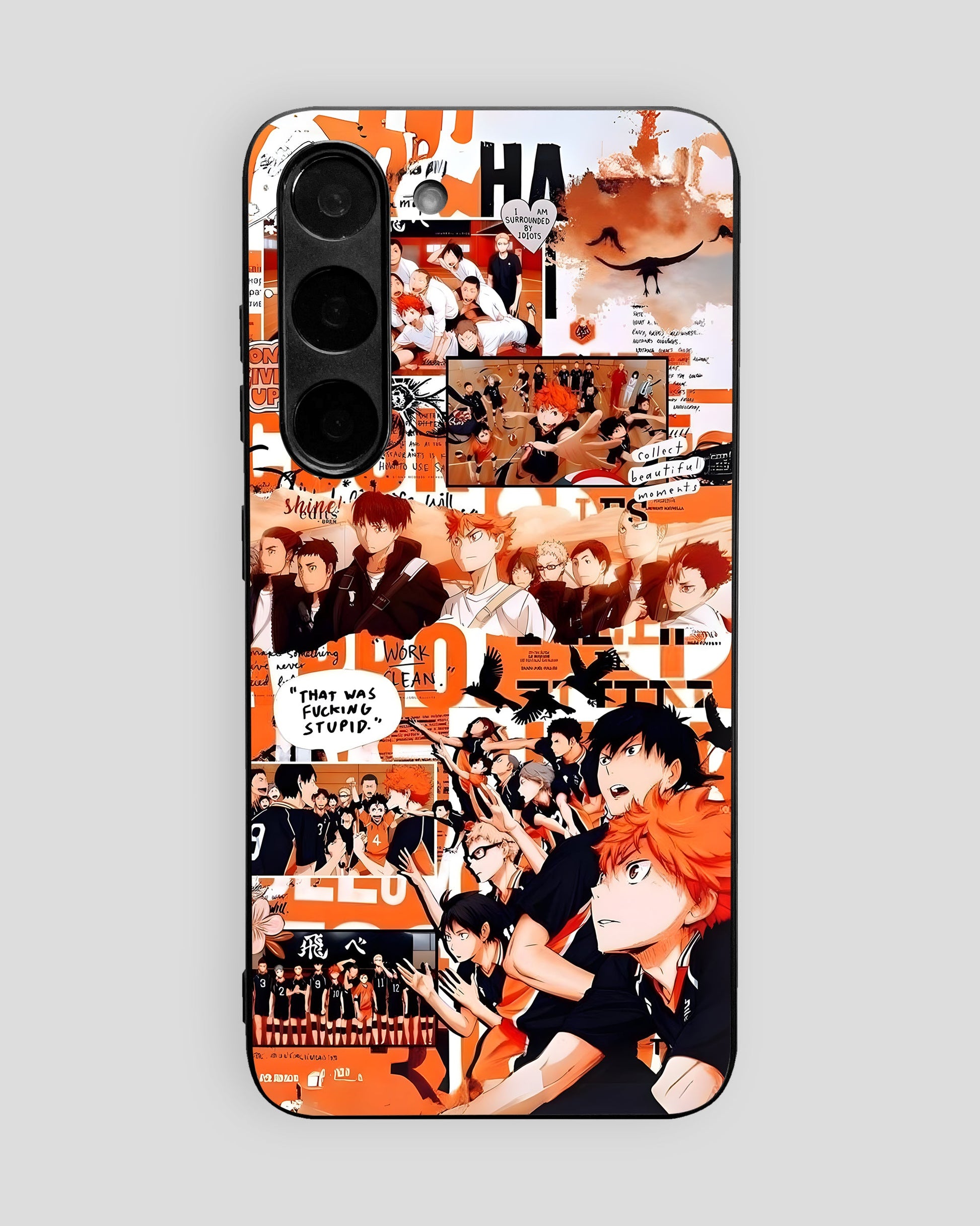 Haikyuu Glass Mobile Cover
