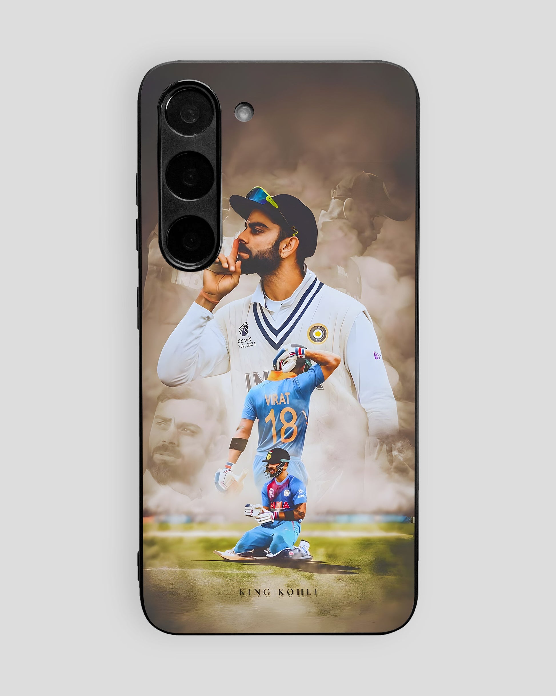 Cricket Glass Mobile Cover