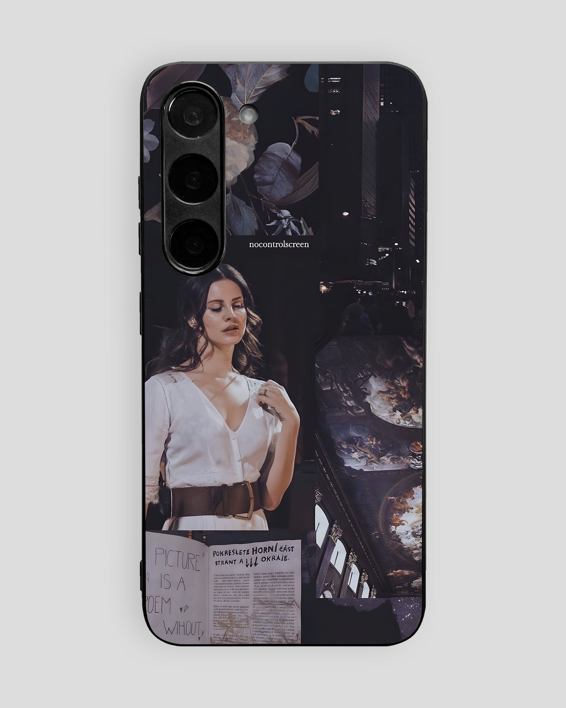 Singers Glass Mobile Cover