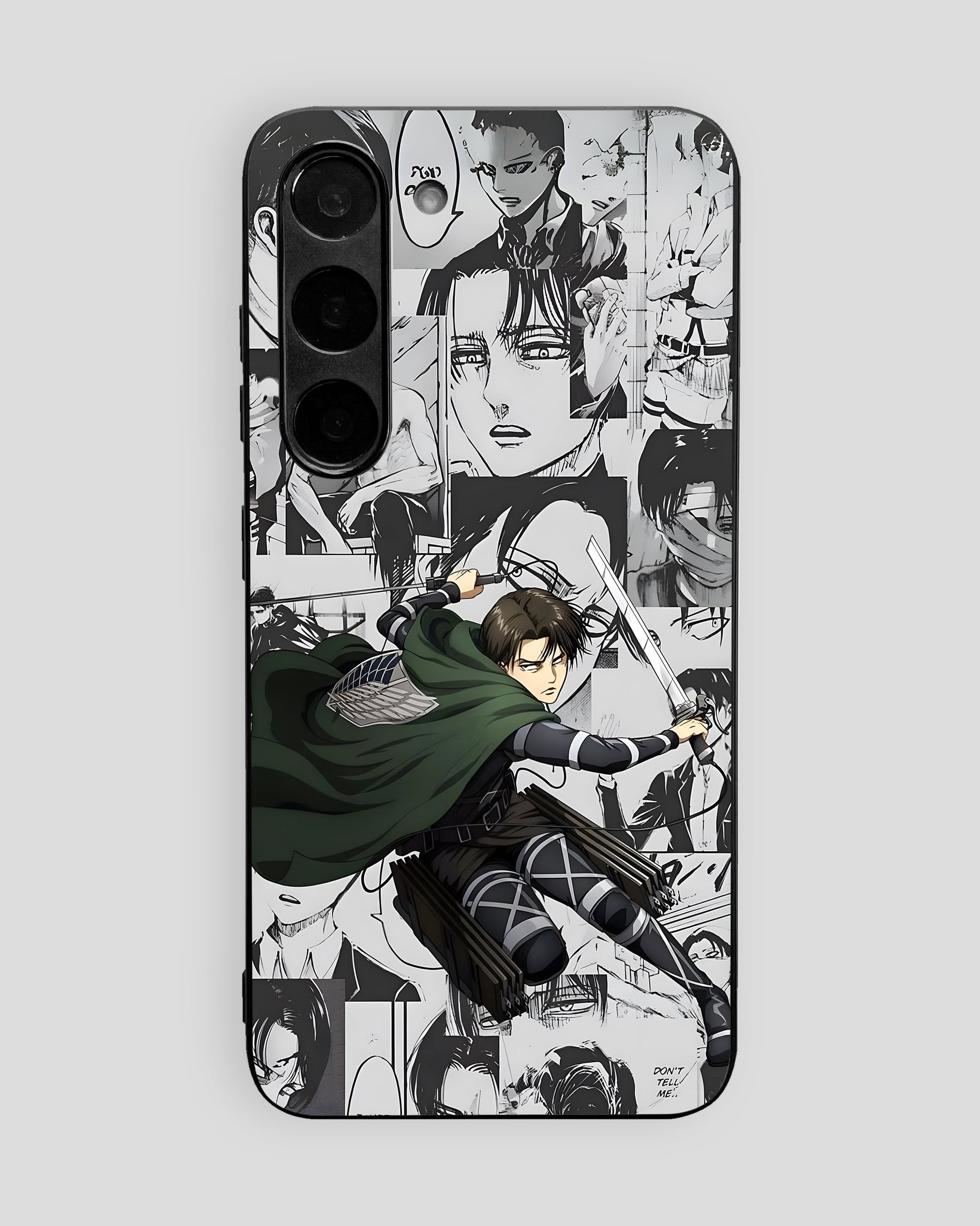 Attack On Titan Glass Mobile Cover