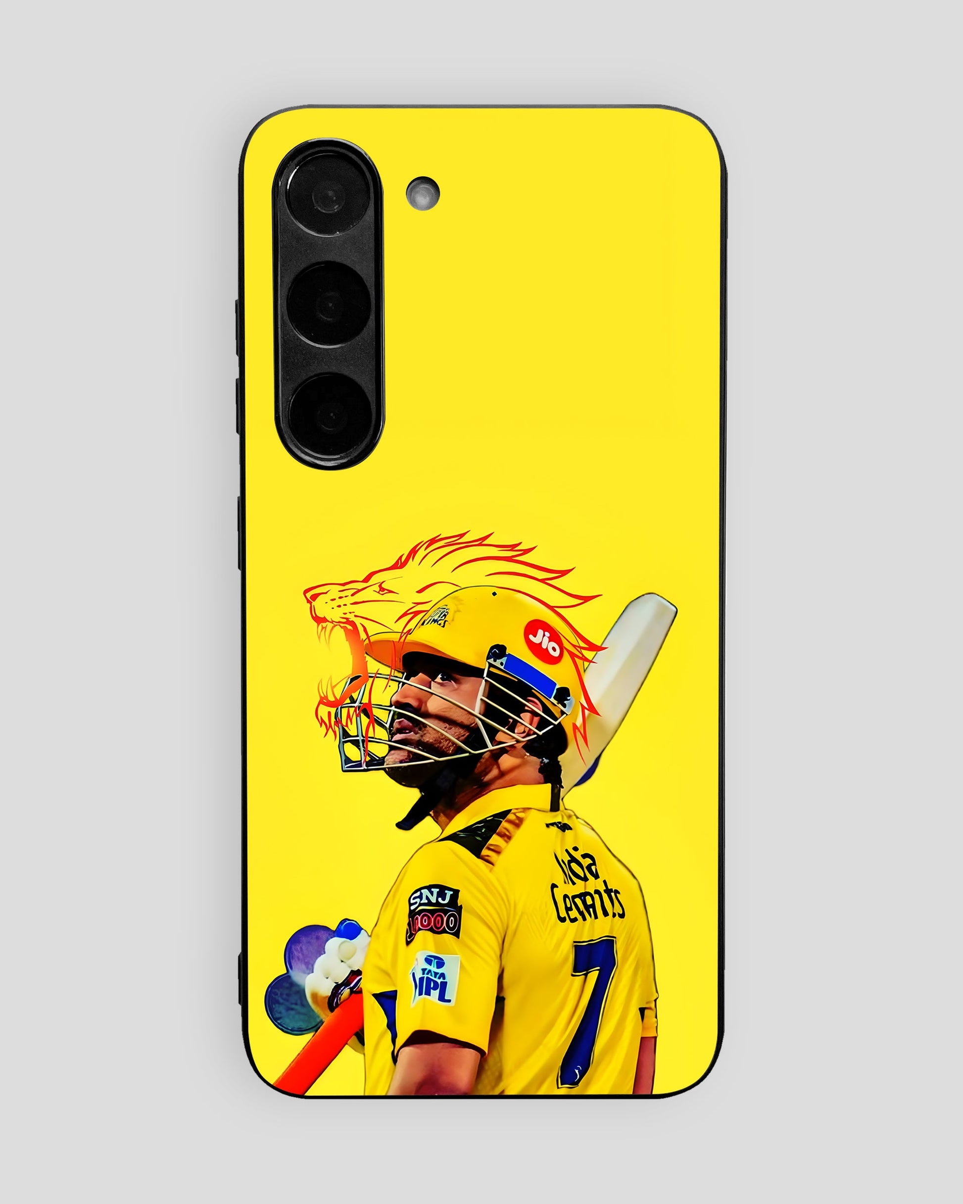 Cricket Glass Mobile Cover