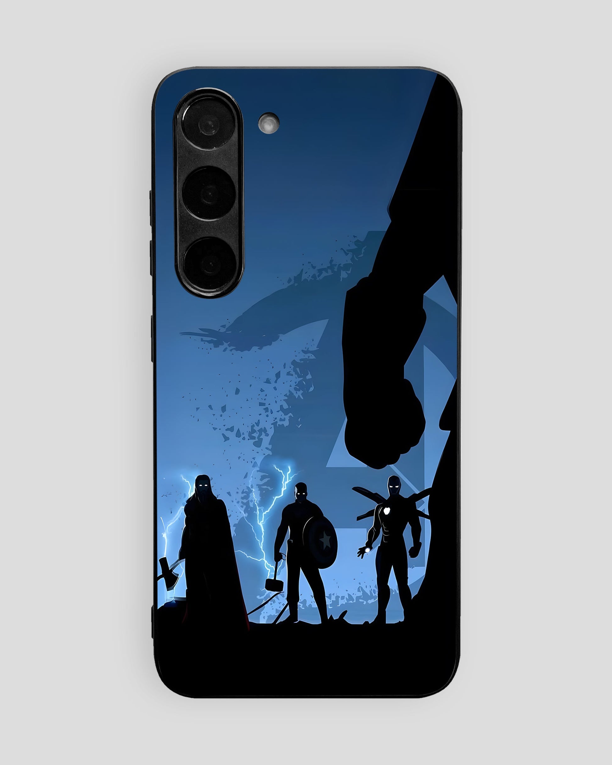 Marvel Glass Mobile Cover