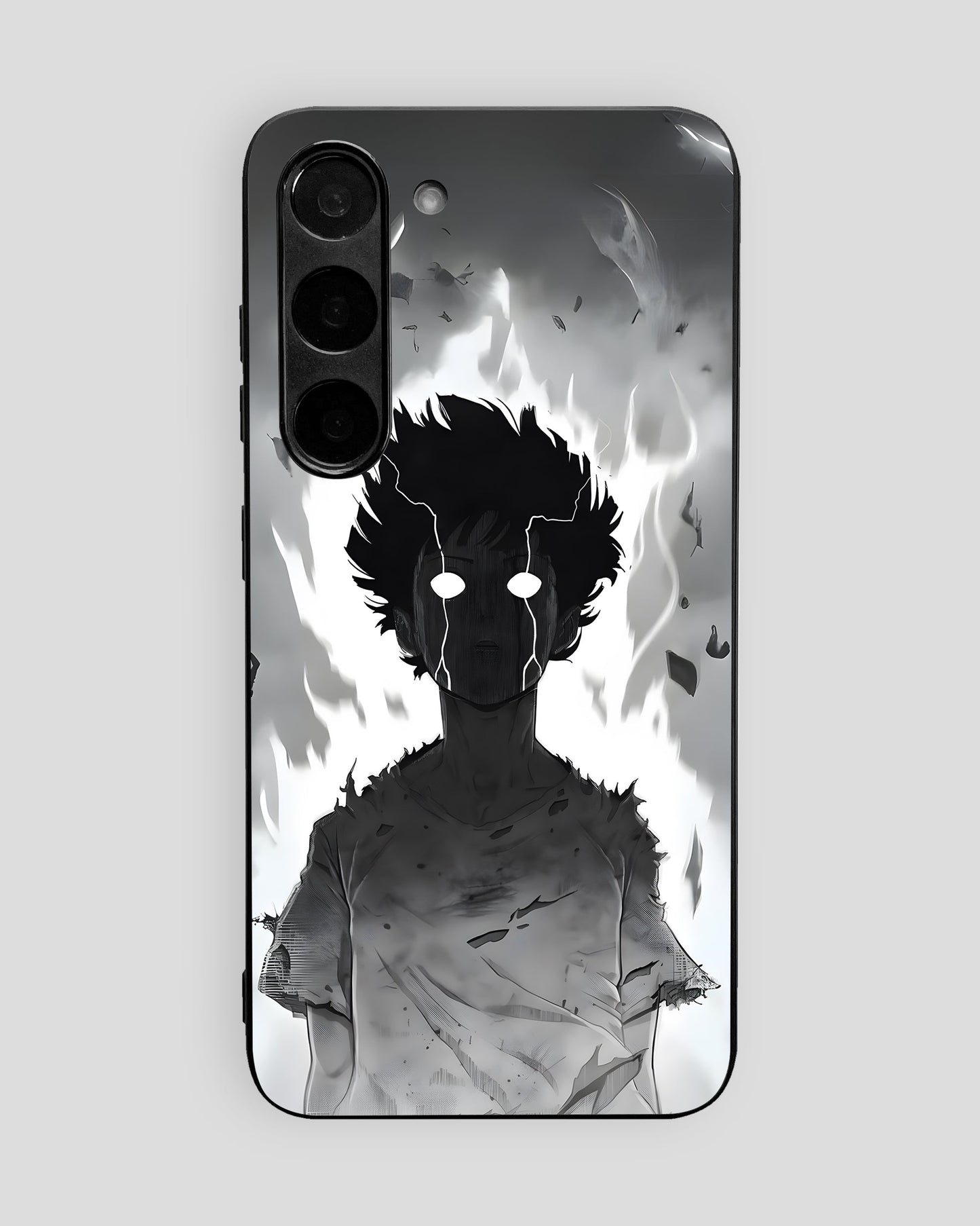 Mob Psycho Glass Mobile Cover