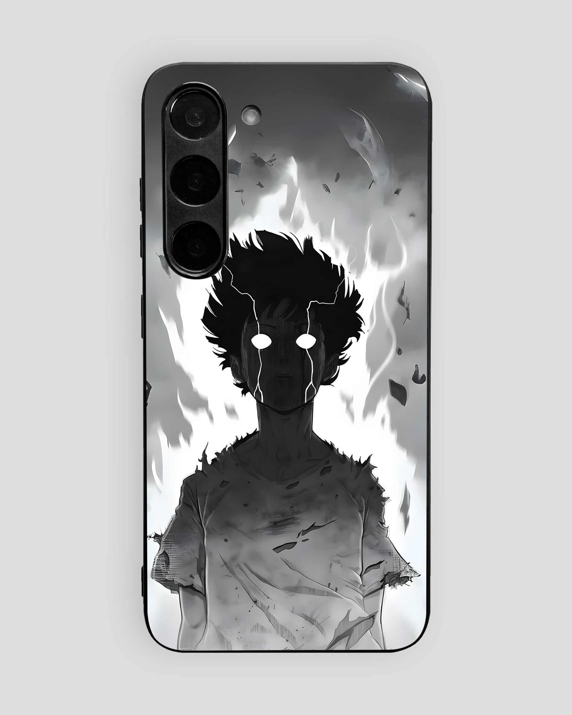 Mob Psycho Glass Mobile Cover