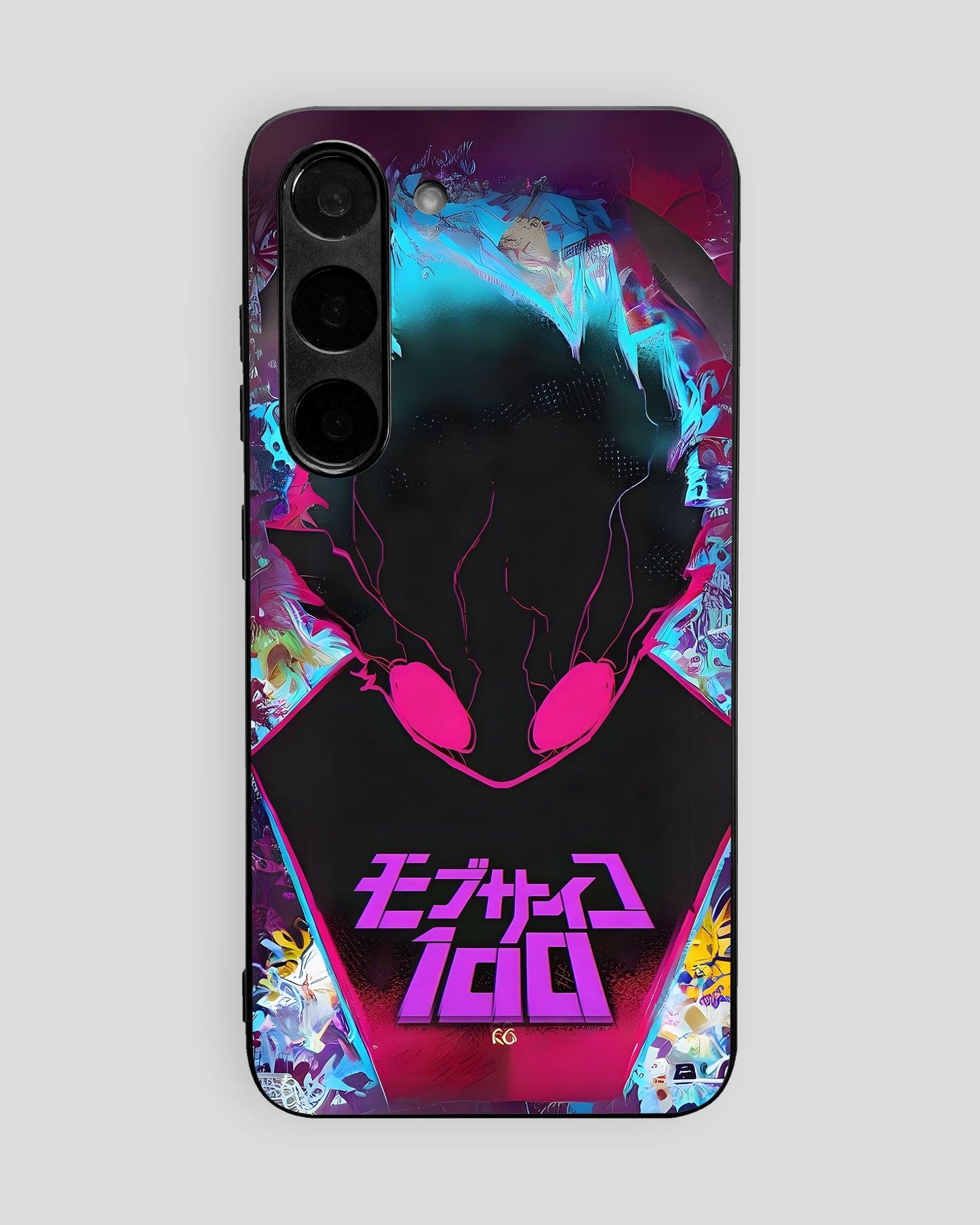 Mob Psycho Glass Mobile Cover