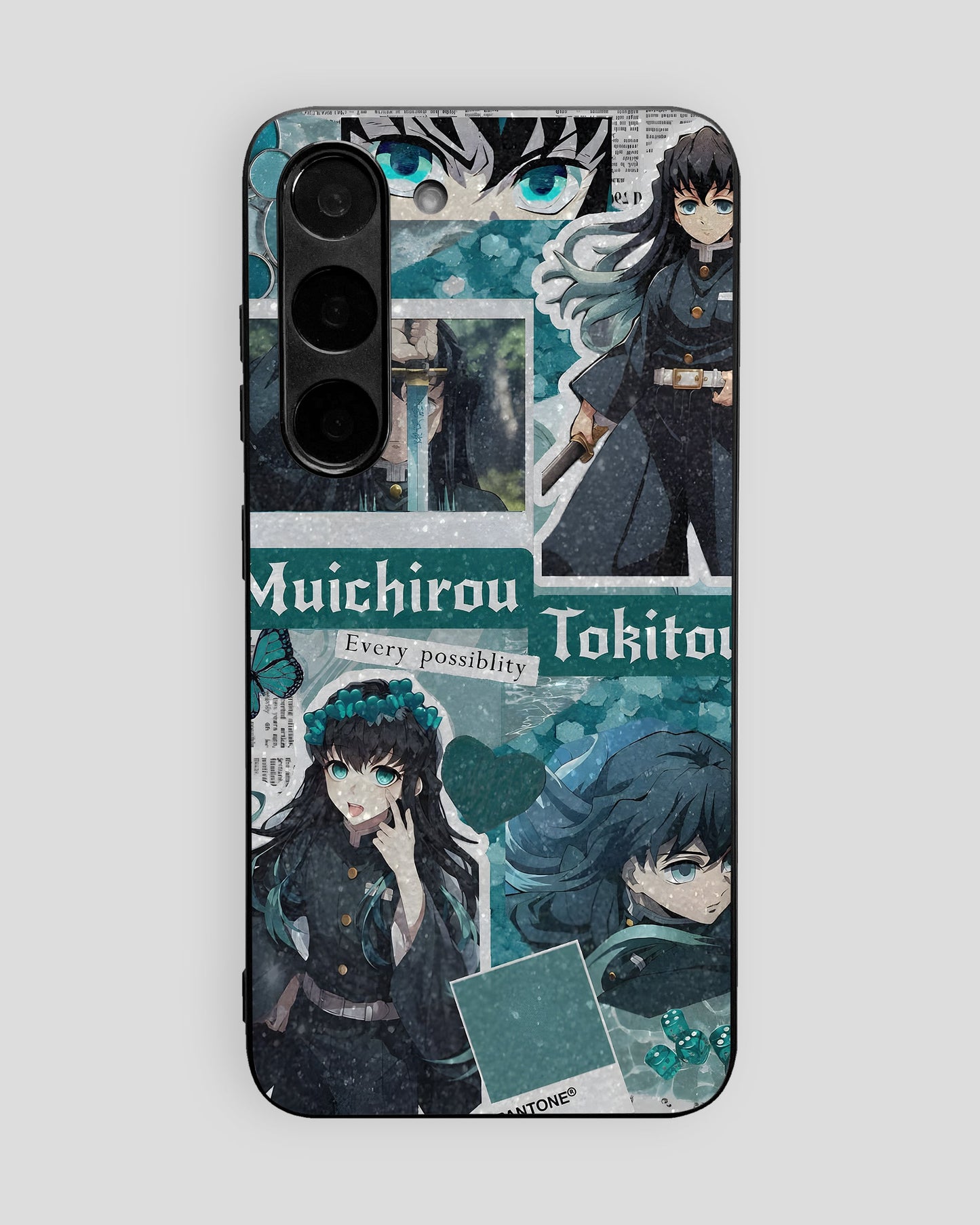 Demon Slayer Glass Mobile Cover