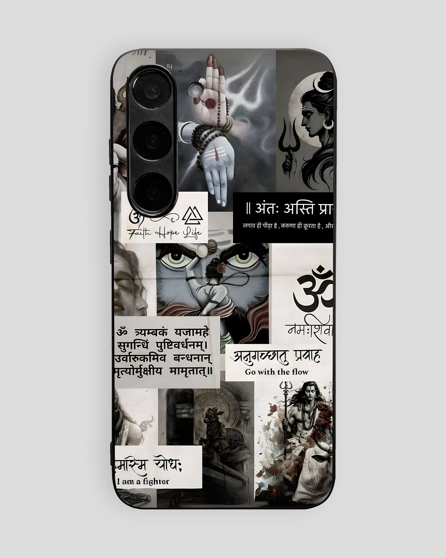 Hindu Gods Glass Mobile Cover