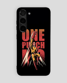 One Punch Man Glass Mobile Cover