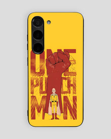 One Punch Man Glass Mobile Cover
