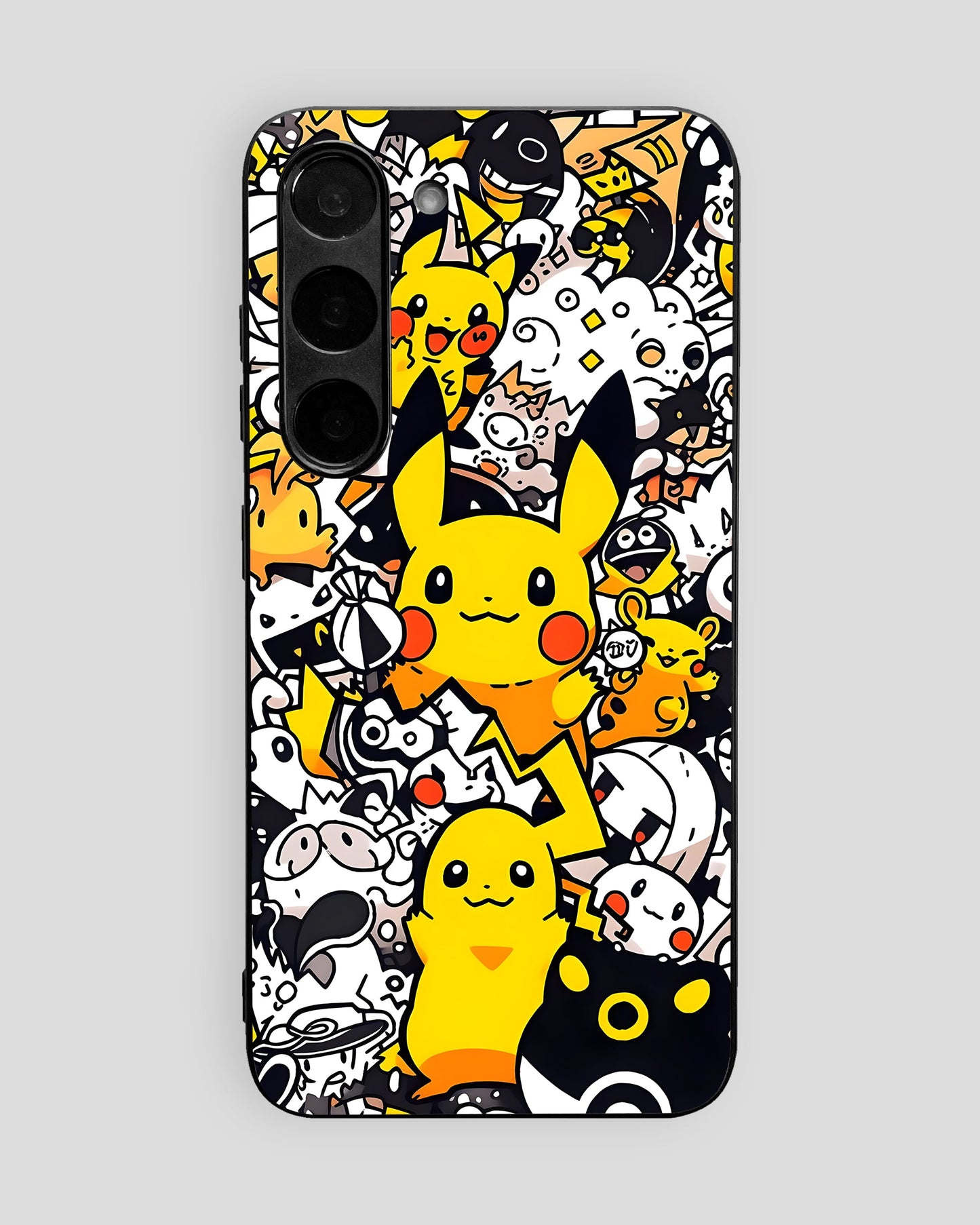 Cartoon Glass Mobile Cover