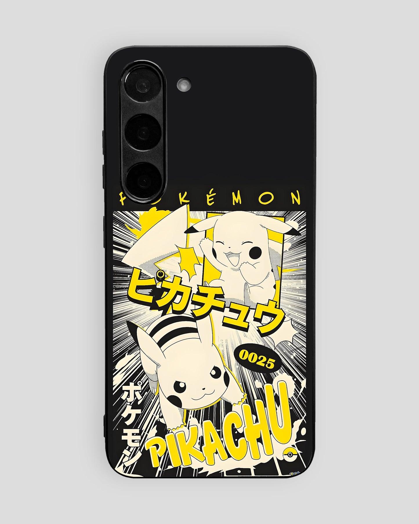 Cartoon Glass Mobile Cover