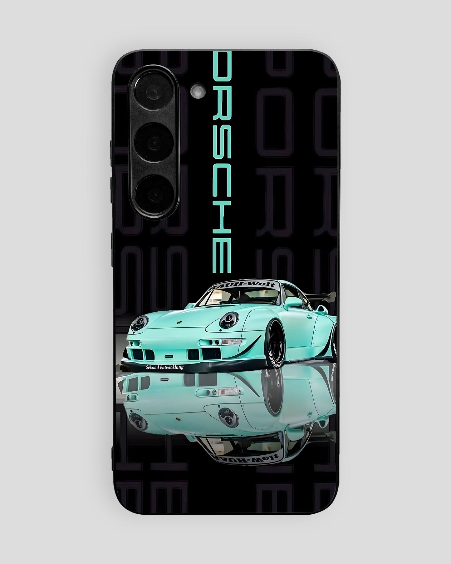 Sports Car Glass Mobile Cover