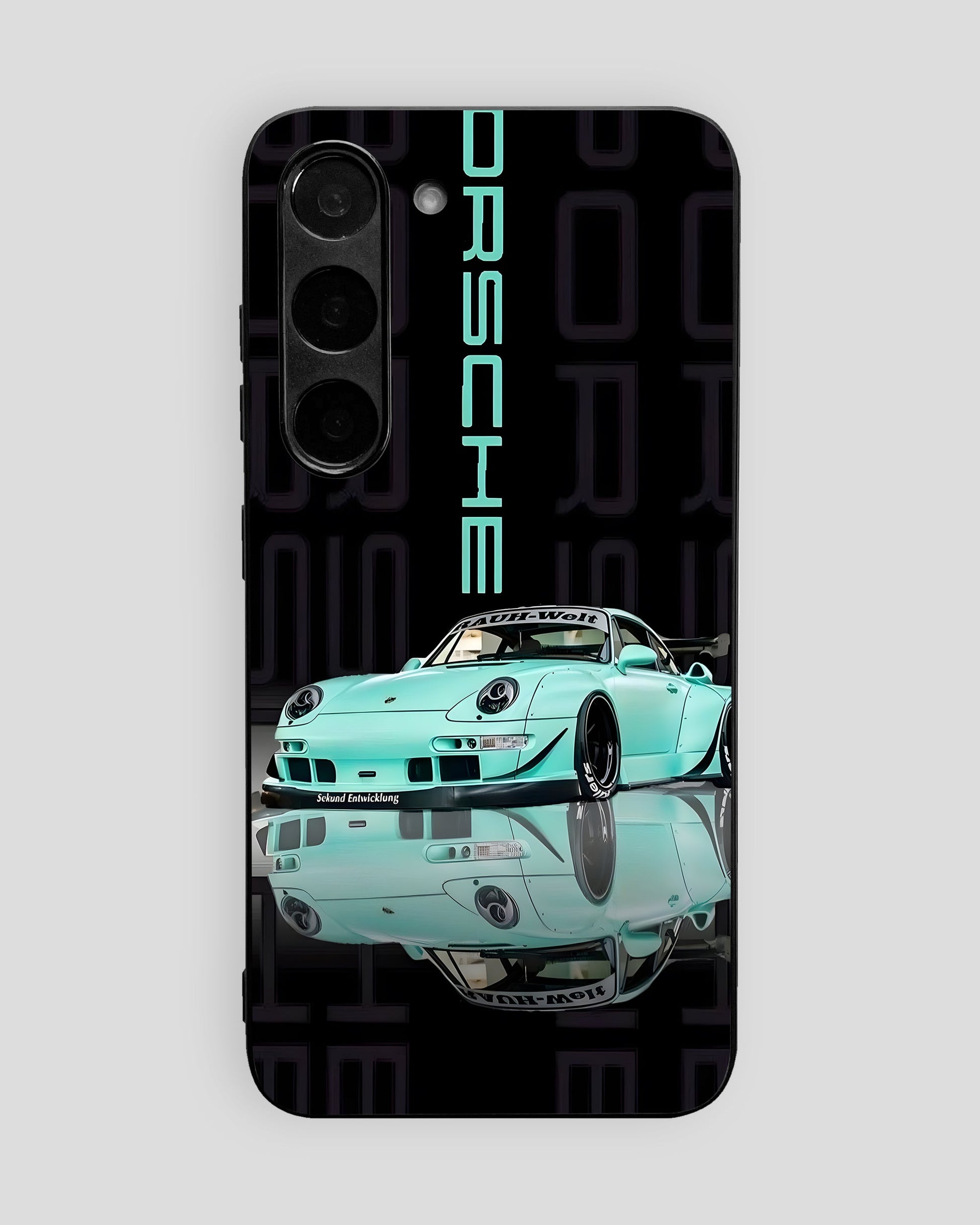 Sports Car Glass Mobile Cover