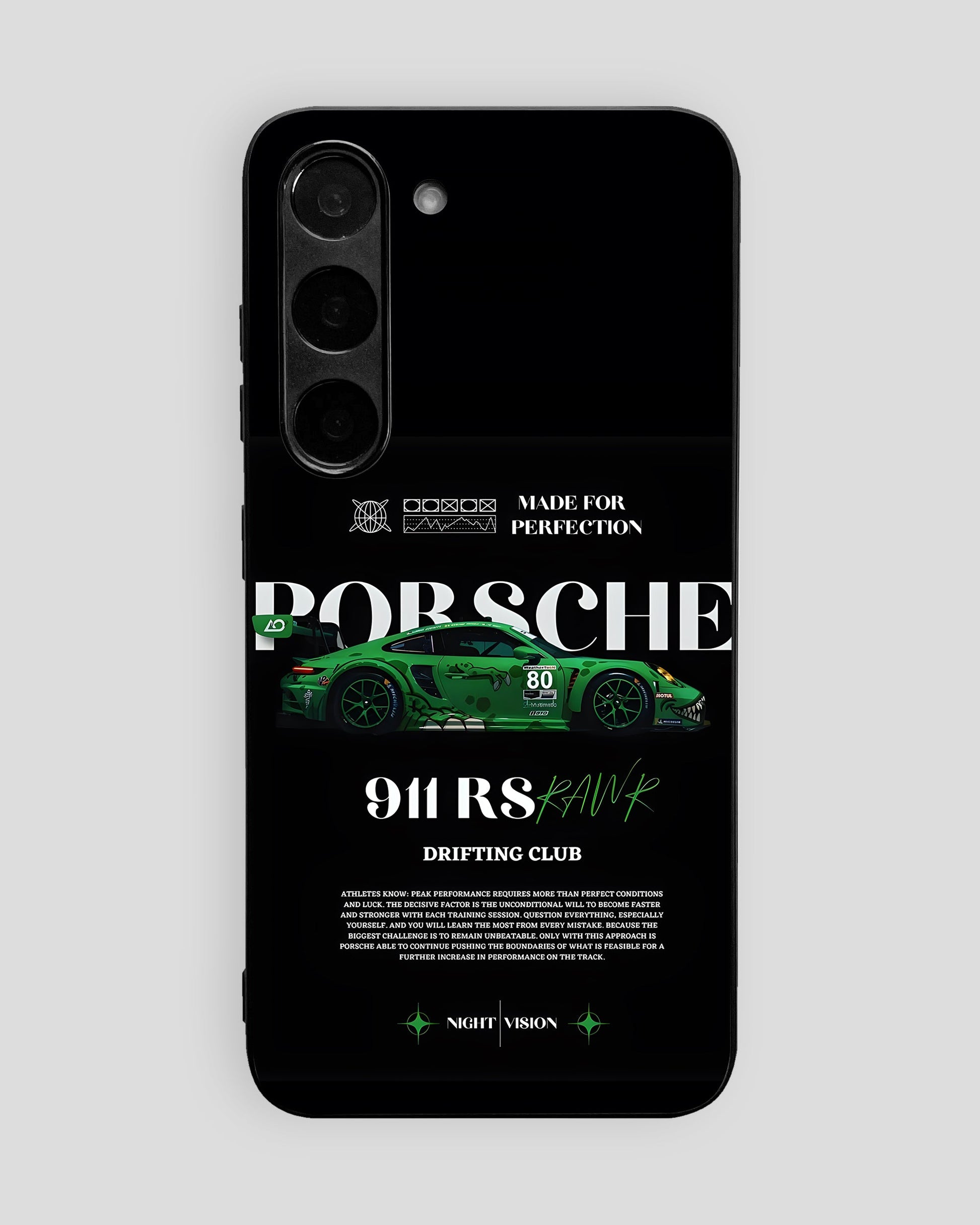 Sports Car Glass Mobile Cover