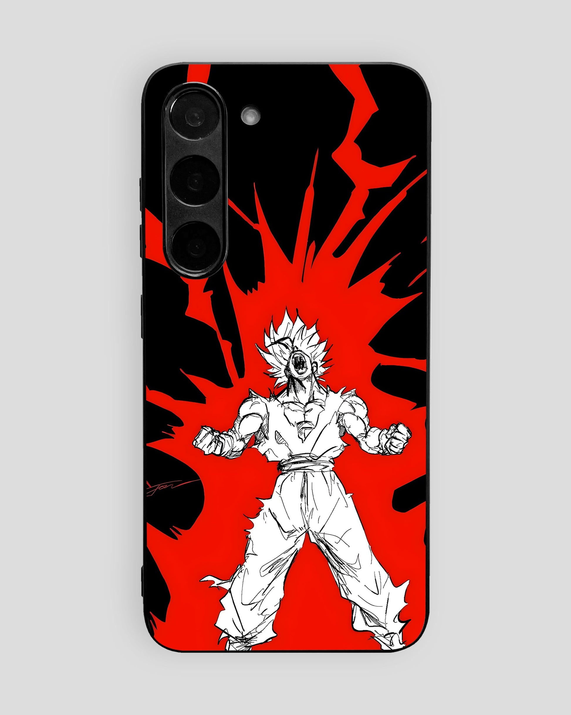 Dragon Ball Z Glass Mobile Cover