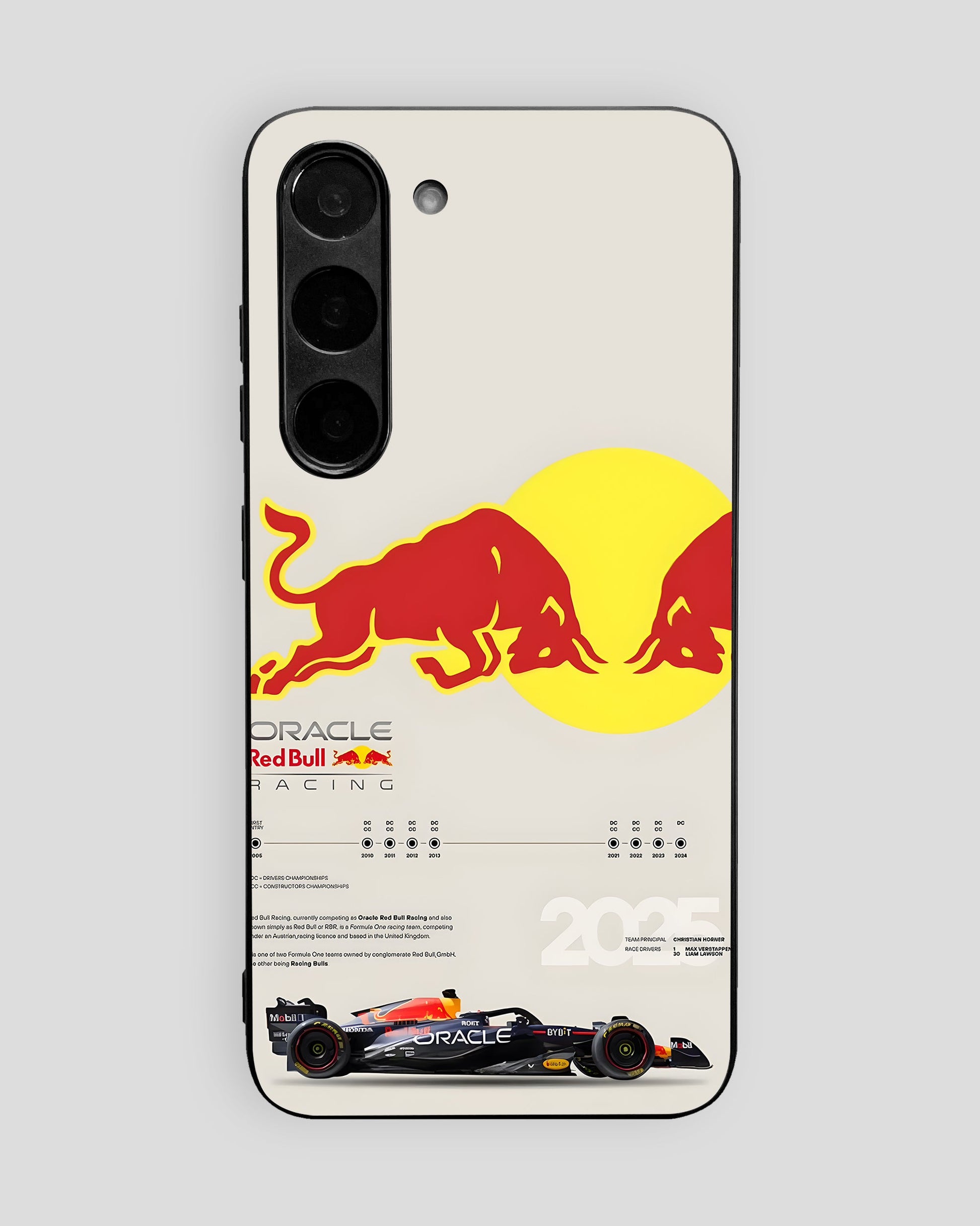 Formula 1 Glass Mobile Cover