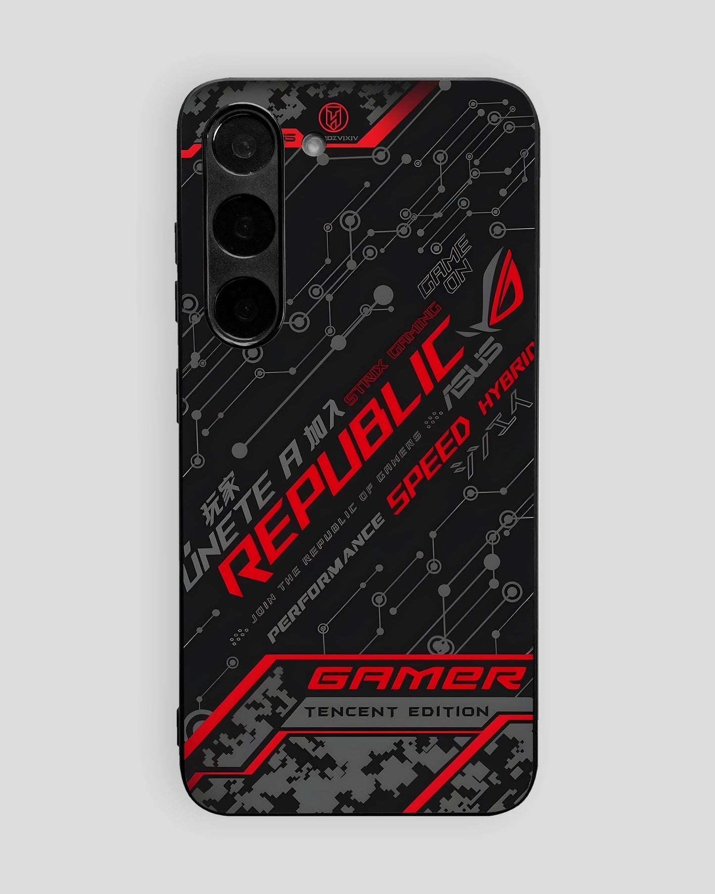 Cyberpunk Glass Mobile Cover