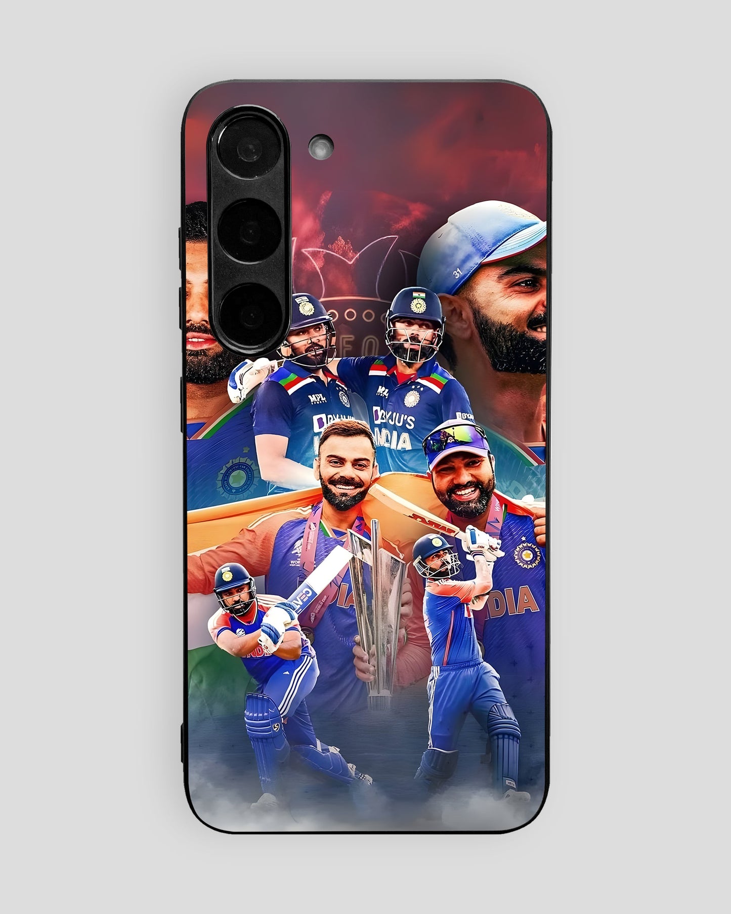 Cricket Glass Mobile Cover