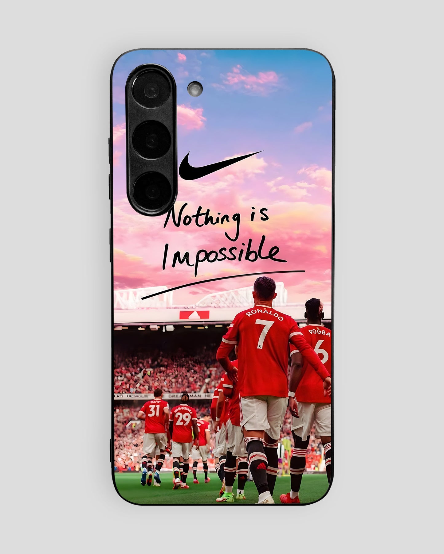 Football Glass Mobile Cover