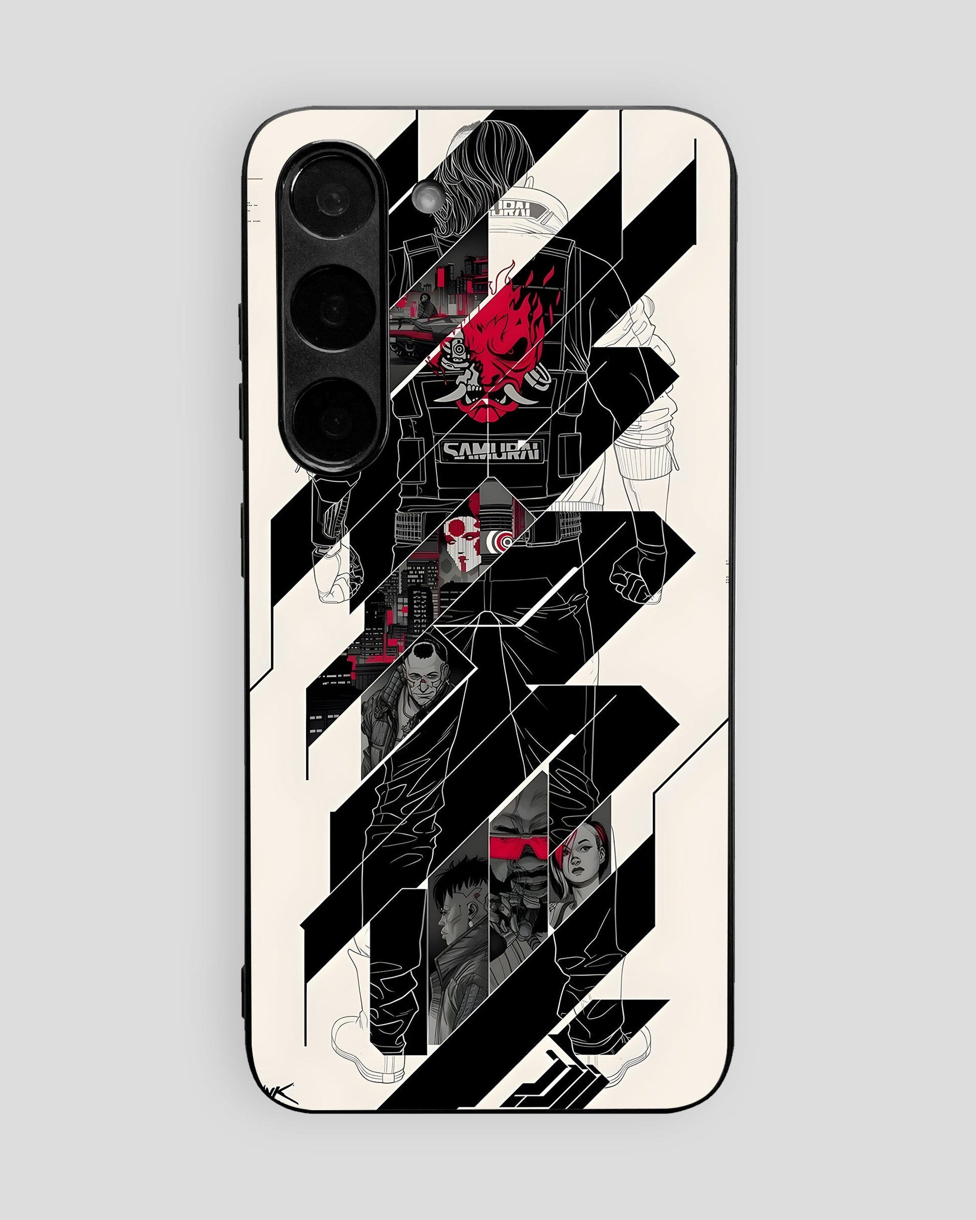 Cyberpunk Glass Mobile Cover