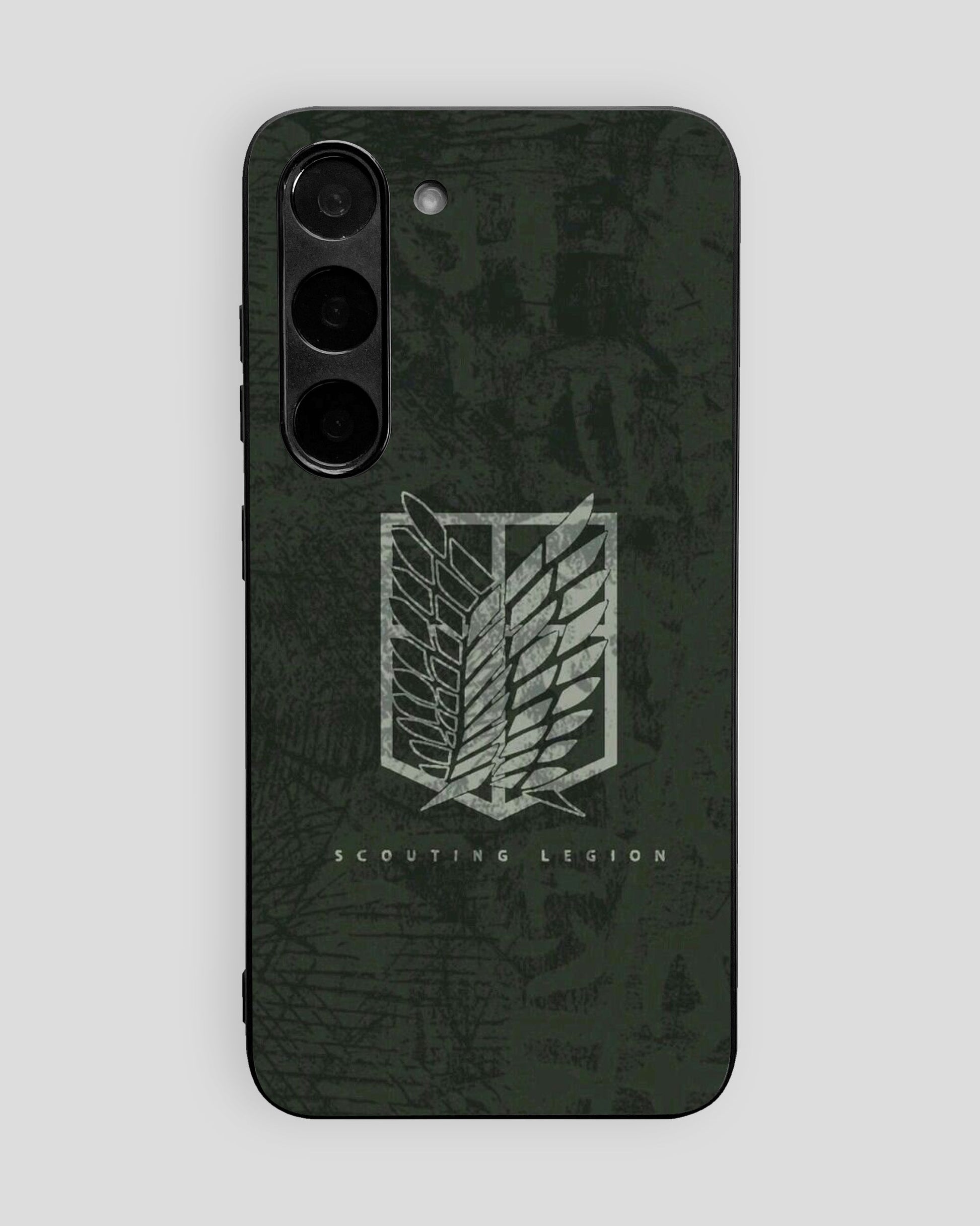 Attack On Titan Glass Mobile Cover