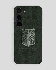 Attack On Titan Glass Mobile Cover
