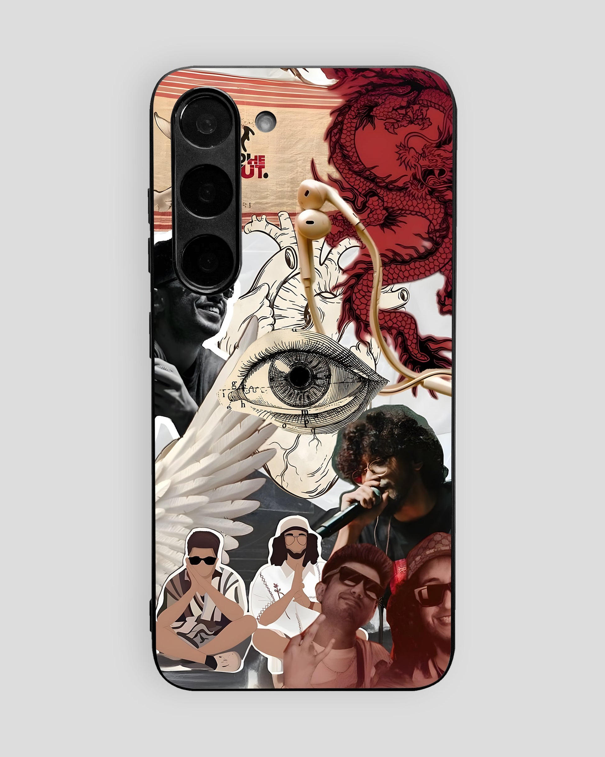 Singers Glass Mobile Cover