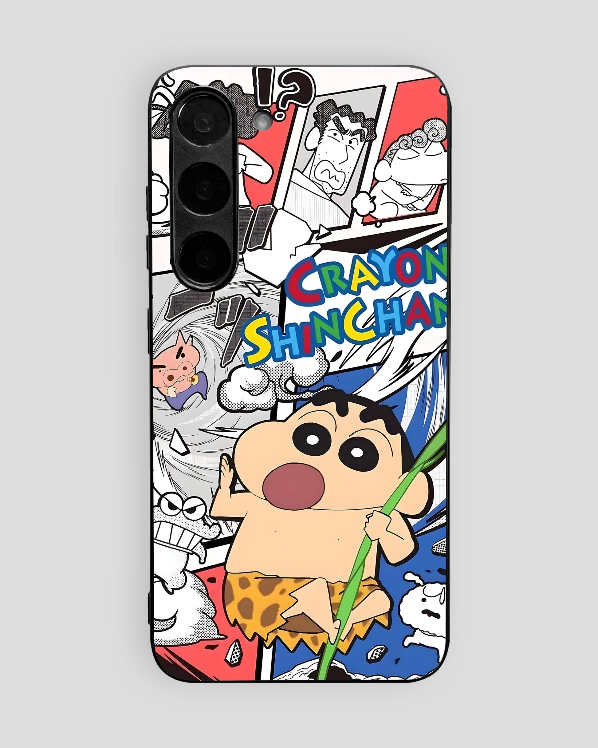 Cartoon Glass Mobile Cover