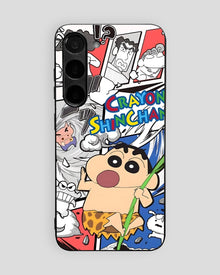 Cartoon Glass Mobile Cover