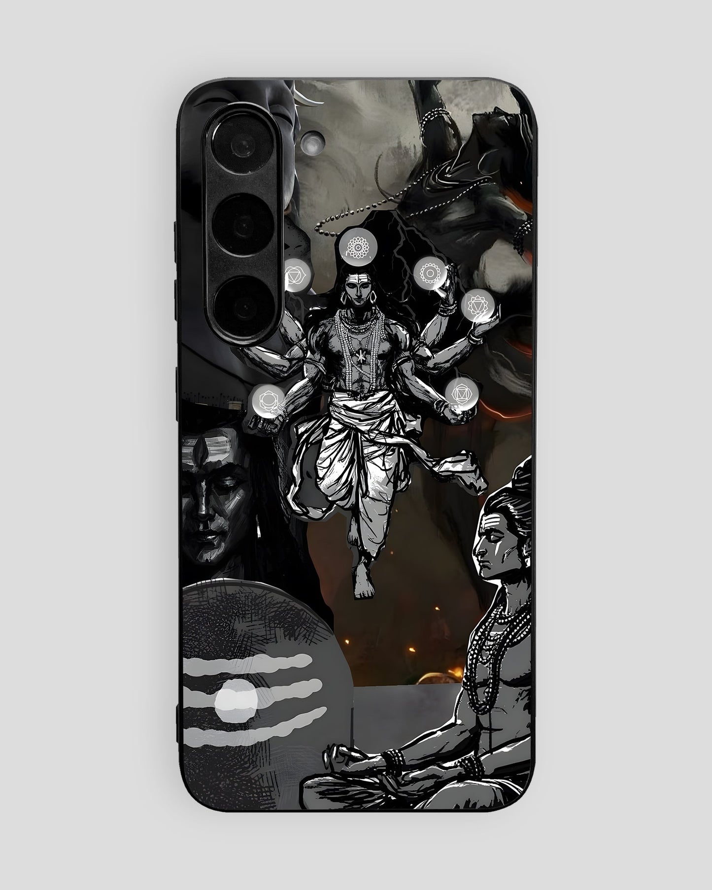 Hindu Gods Glass Mobile Cover