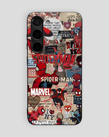 Marvel Glass Mobile Cover