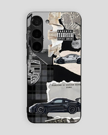Sports Car Glass Mobile Cover
