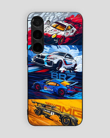 Sports Car Glass Mobile Cover
