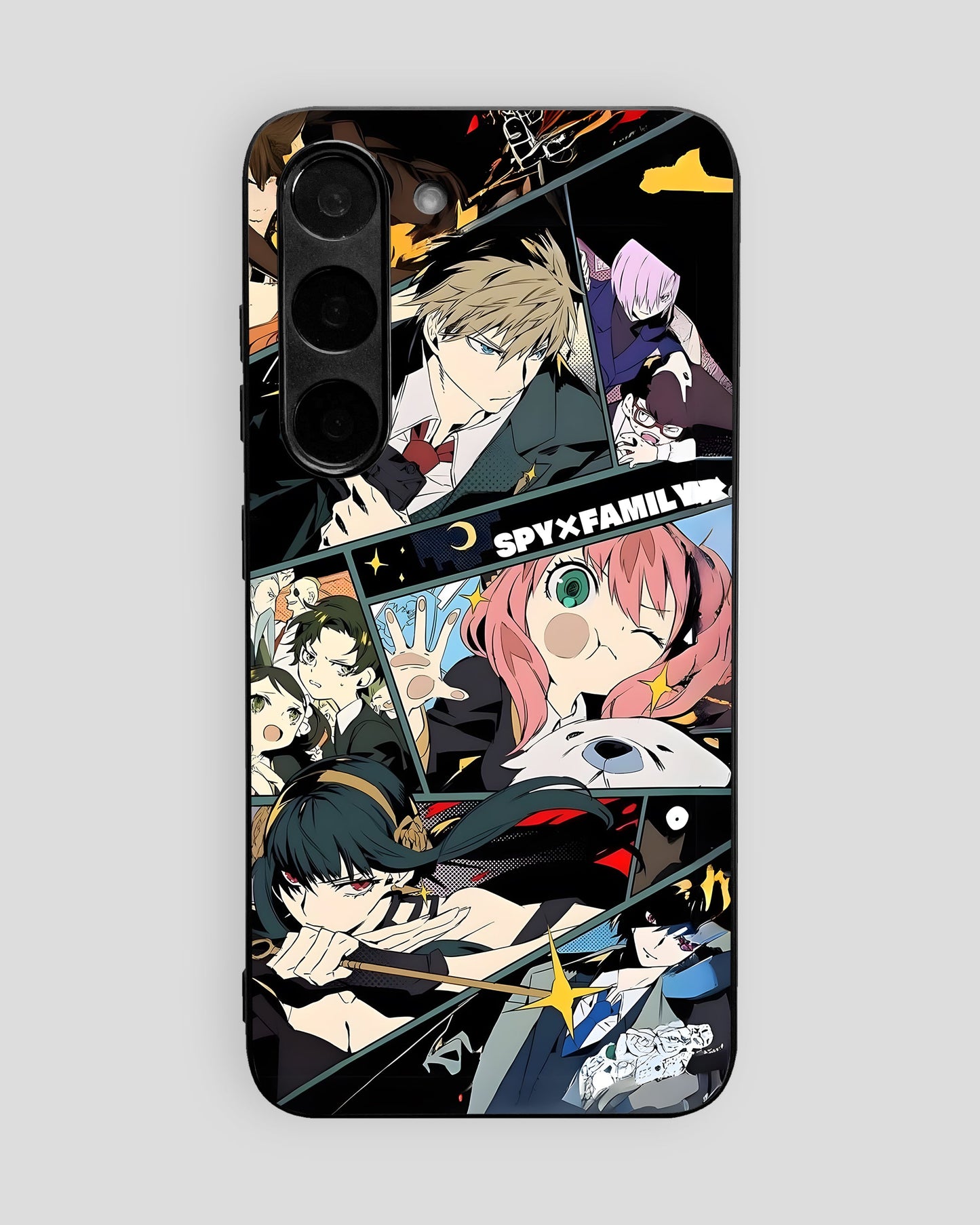 Spy X Family Glass Mobile Cover