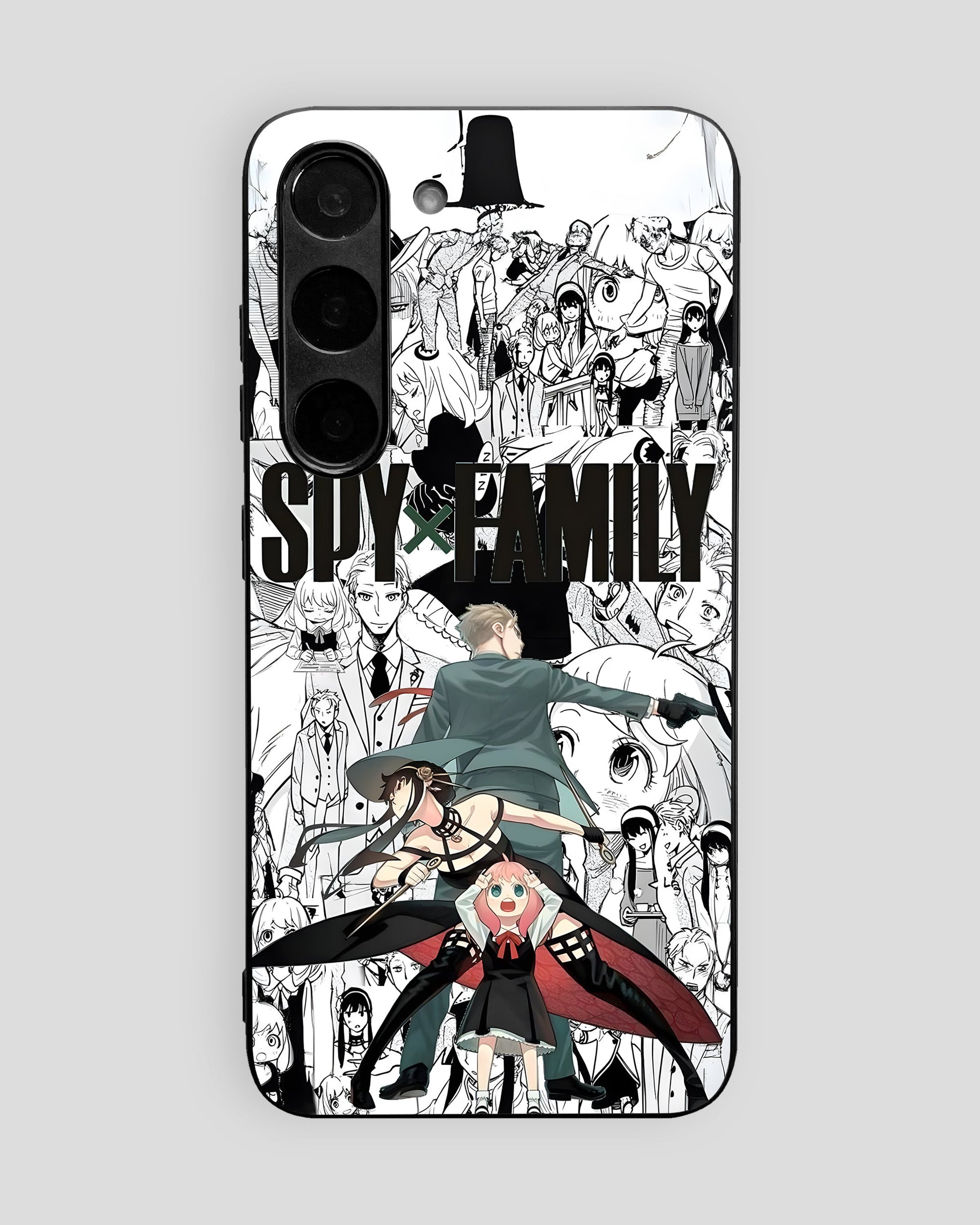 Spy X Family Glass Mobile Cover