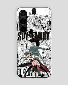 Spy X Family Glass Mobile Cover