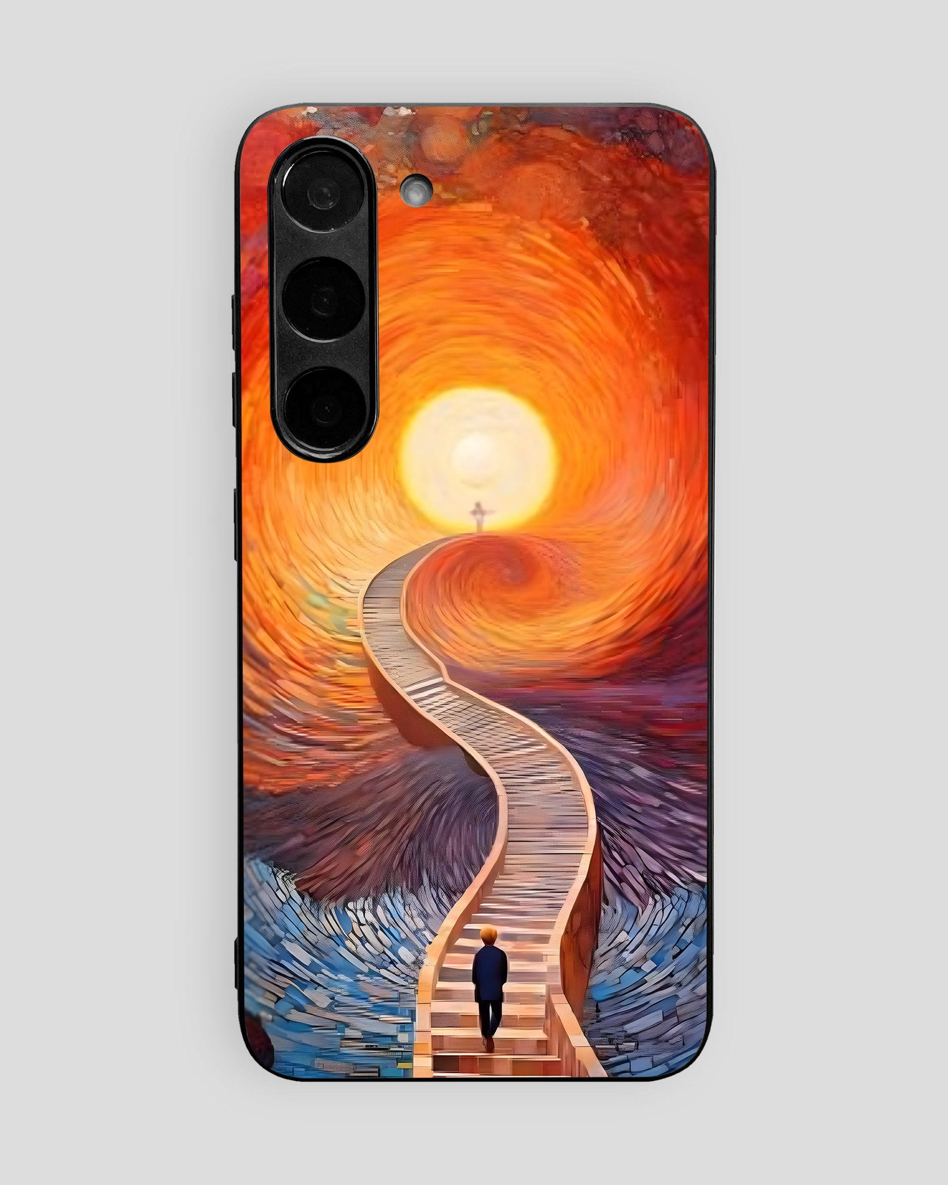 Modernism Glass Mobile Cover